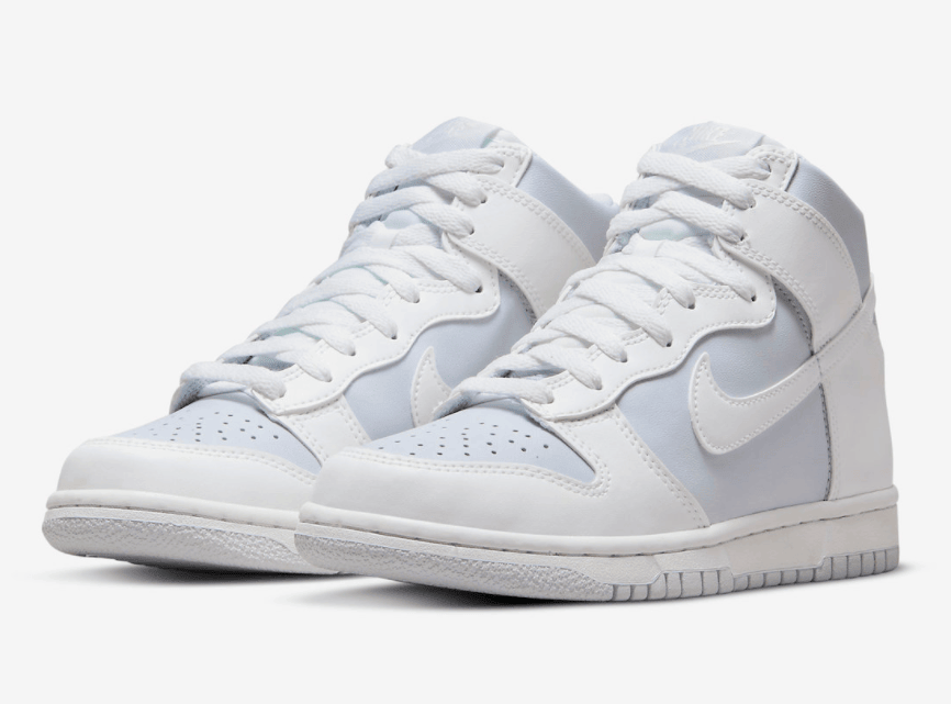 简约灰白配色!全新Nike Dunk Hi 官图释出! 货号:DB2179-107