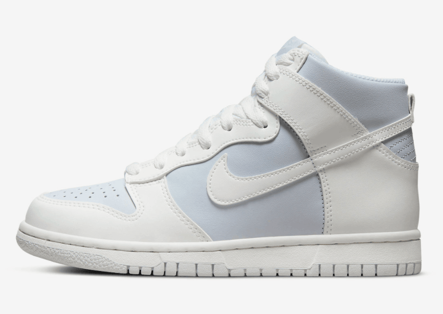 简约灰白配色!全新Nike Dunk Hi 官图释出! 货号:DB2179-107