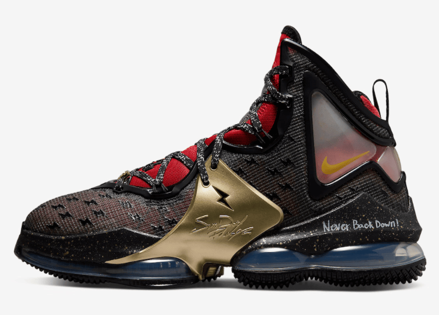 詹姆斯战靴慈善系列主题！全新Nike LeBron 19 官图曝光！ 货号：DR6255-001