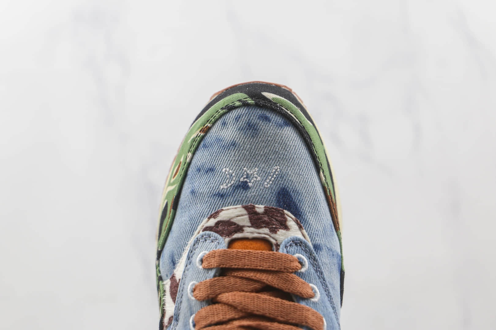 耐克Nike Air Max 1 x Concepts联名款纯原版本迷彩丹宁Max1气垫鞋原档案数据开发 货号:DN1803-900