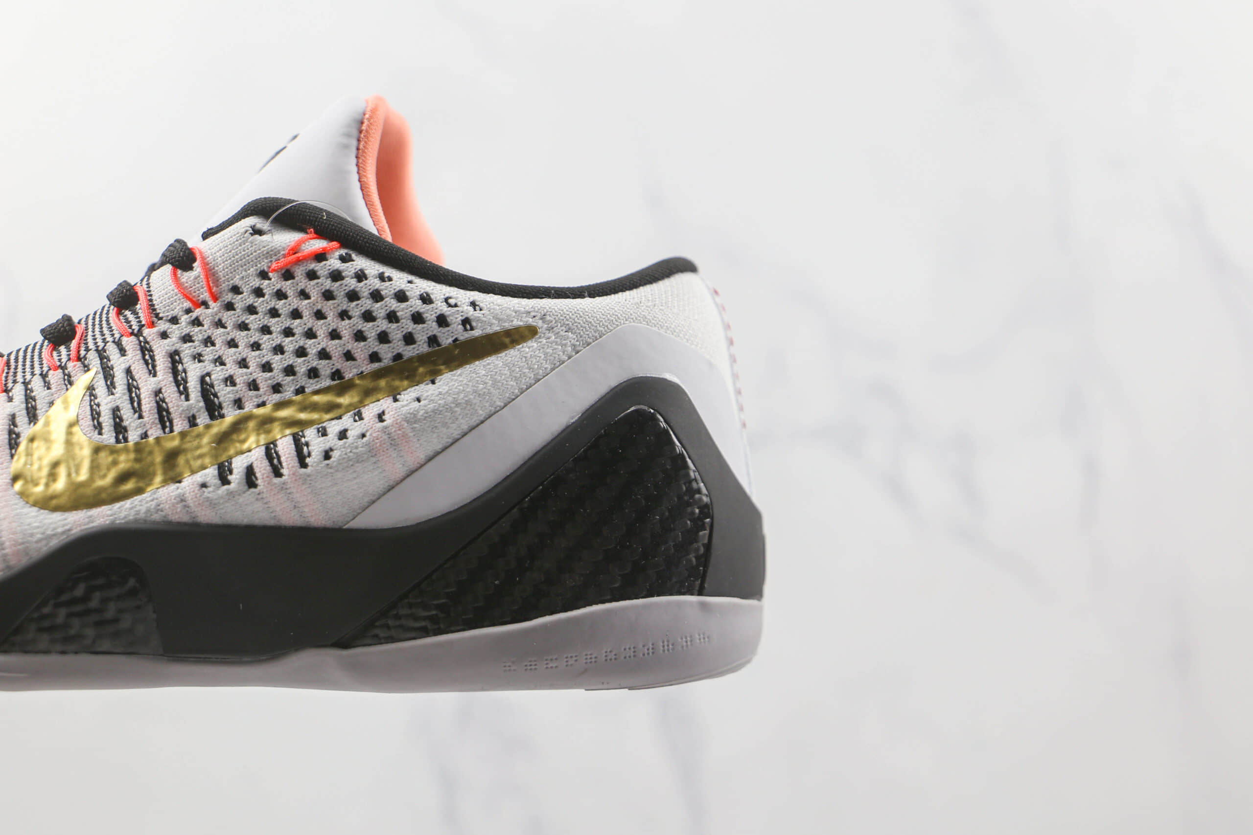 耐克Nike Kobe 9 Go Id FundamentaIs纯原版本科比9代白金荣耀篮球鞋内置气垫支持实战 货号:630847-100