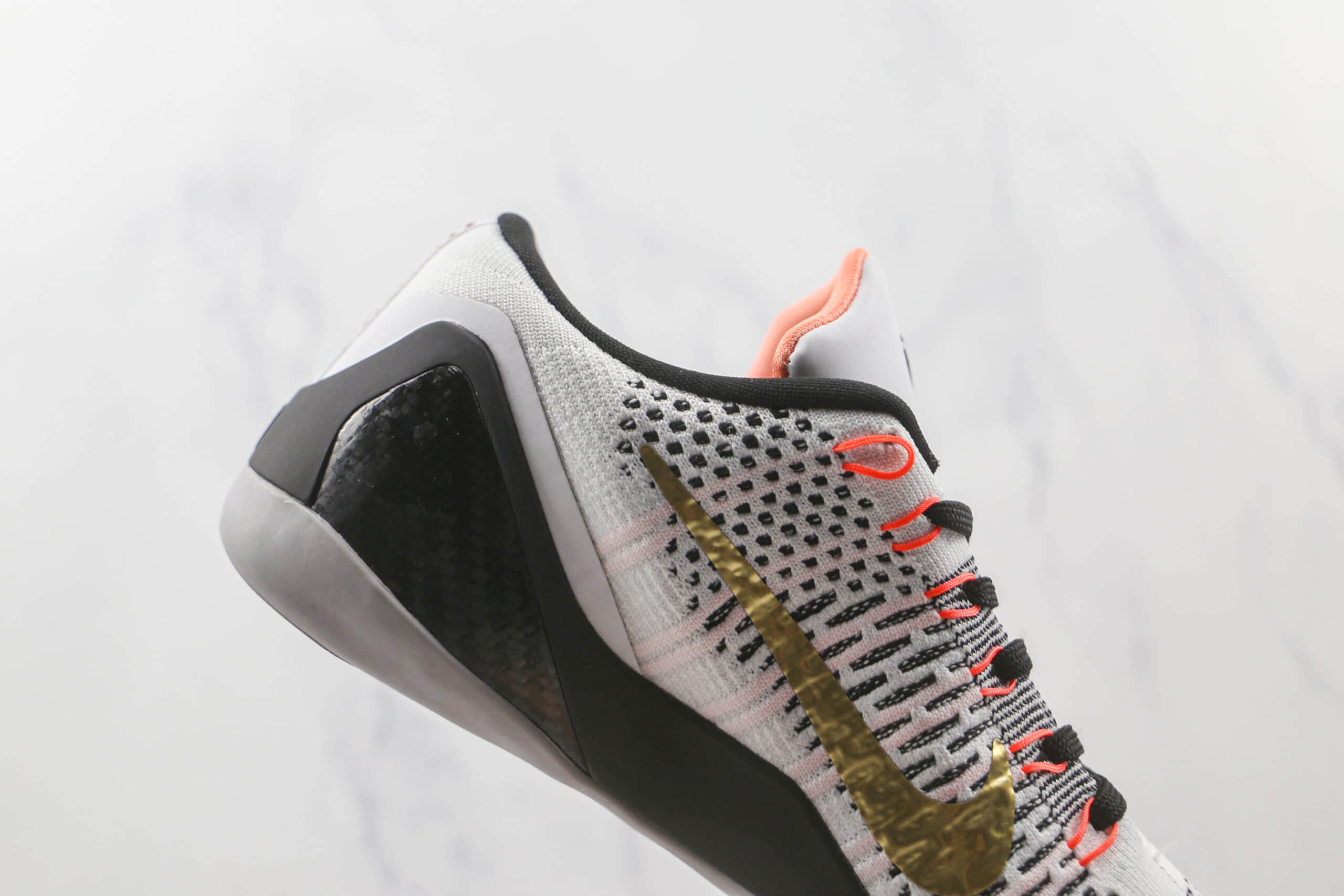 耐克Nike Kobe 9 Go Id FundamentaIs纯原版本科比9代白金荣耀篮球鞋内置气垫支持实战 货号:630847-100