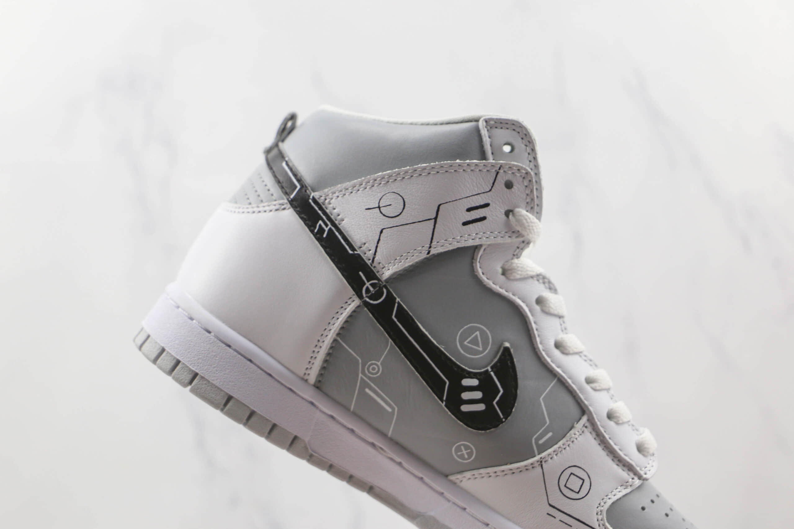 耐克Nike SB Dunk High纯原版本高帮SB DUNK电玩系列板鞋原档案数据开发 货号:CZ8149-101