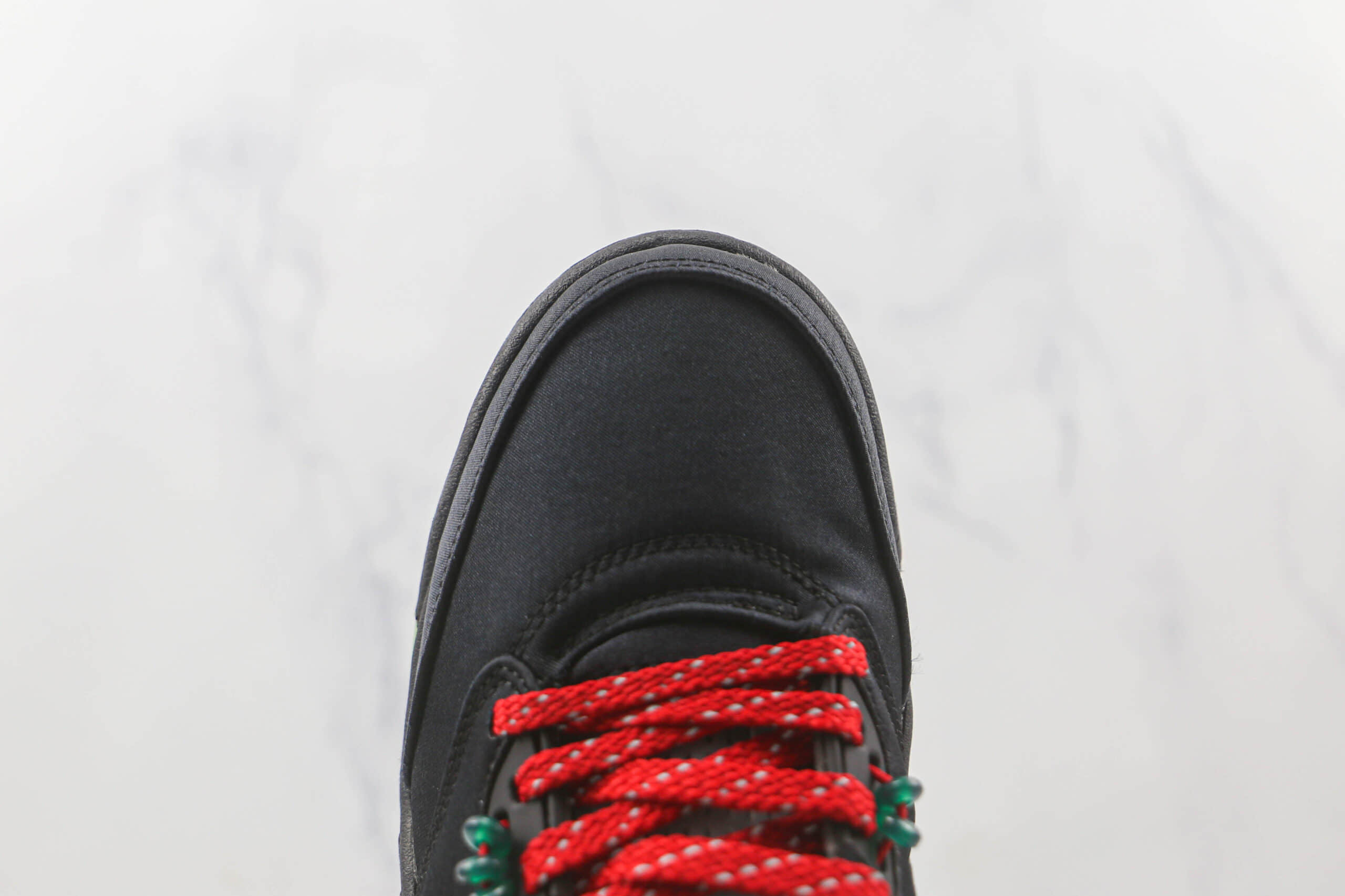 乔丹Air Jordan AJ5 Retro Low CNY纯原版本低帮AJ5中国年黑红丝绸翡翠夜光撕撕乐篮球鞋原盒原标 货号:DM4640-036