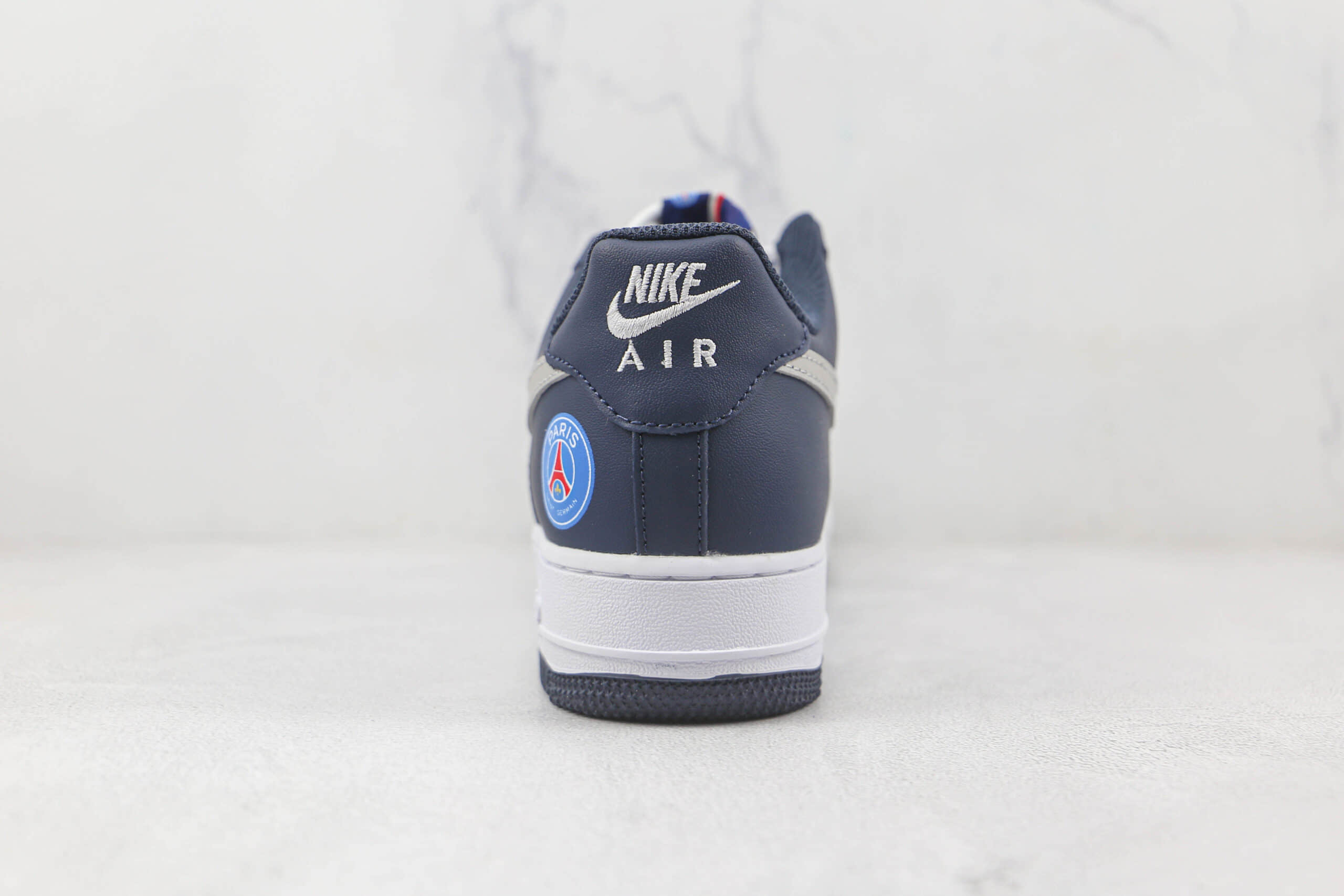 耐克Nike Air Force 1’07 Low纯原版本低帮空军一号巴黎灰蓝拼接板鞋内置气垫 货号:BS8872-055