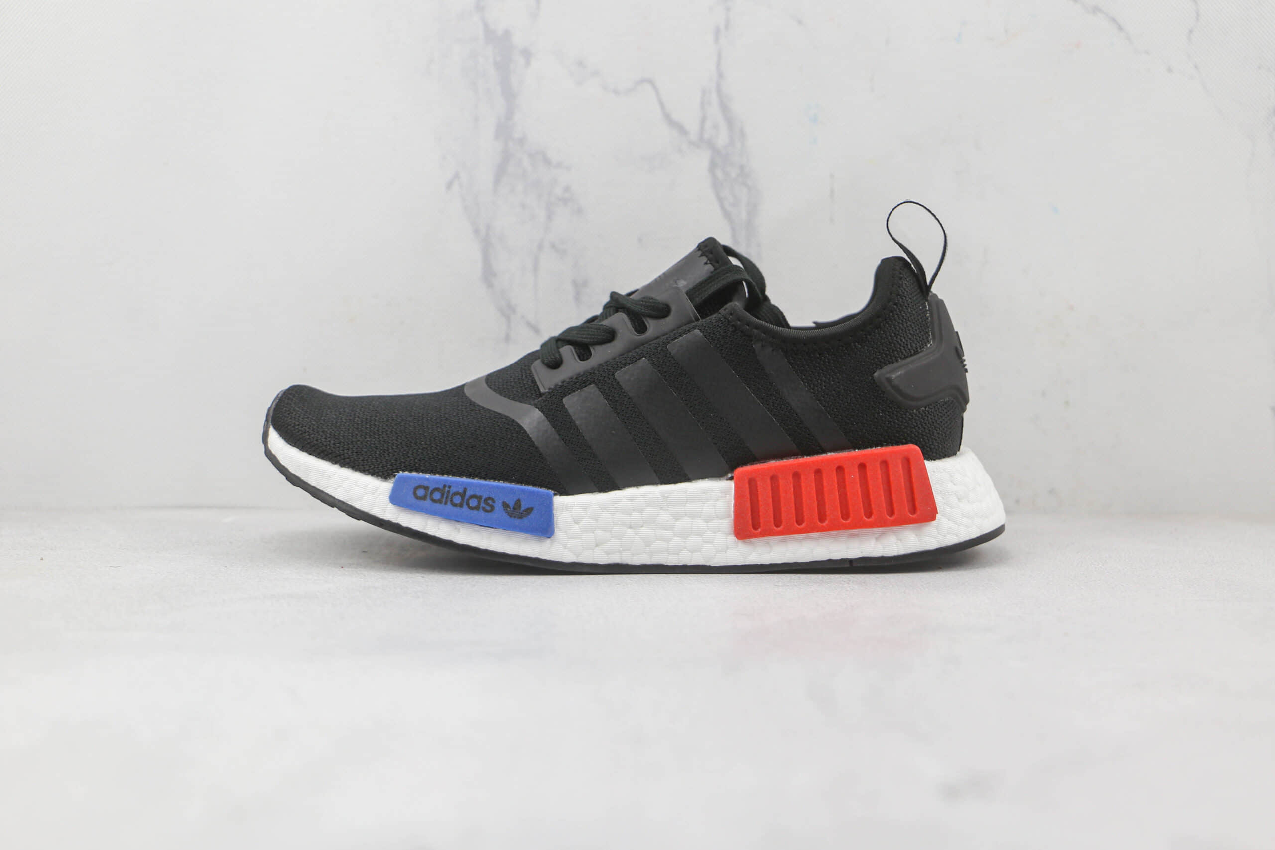 阿迪达斯Adidas NMD R1 OK W Primeknit Triple Black纯原版本黑色NMD R1爆米花跑鞋原盒原标原楦头纸板打造 货号:GZ7922