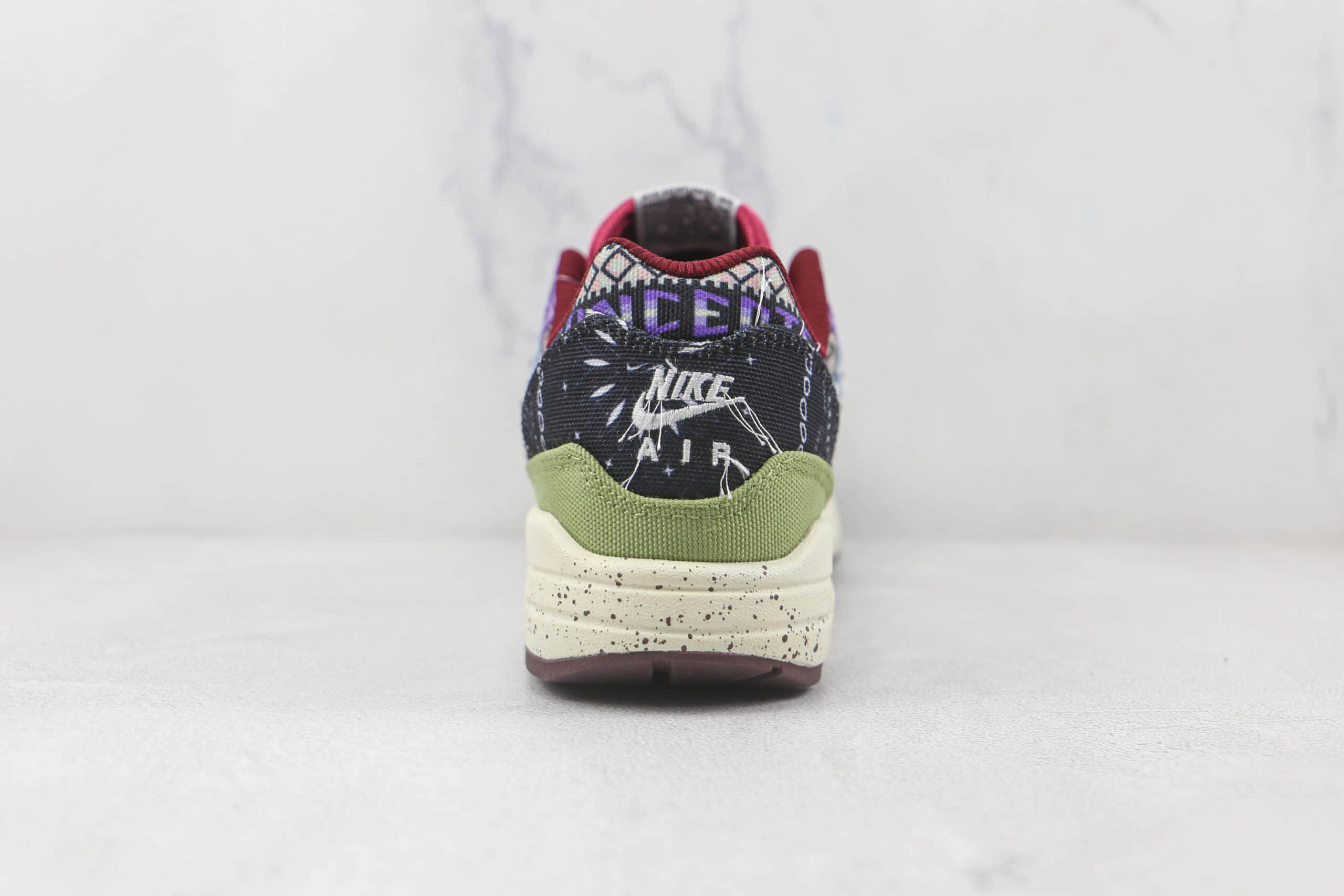 耐克NIKE AIR MAX 1 Concepts纯原版本迷彩腰果花Max1气垫鞋原档案数据开发 货号:DN1803-300