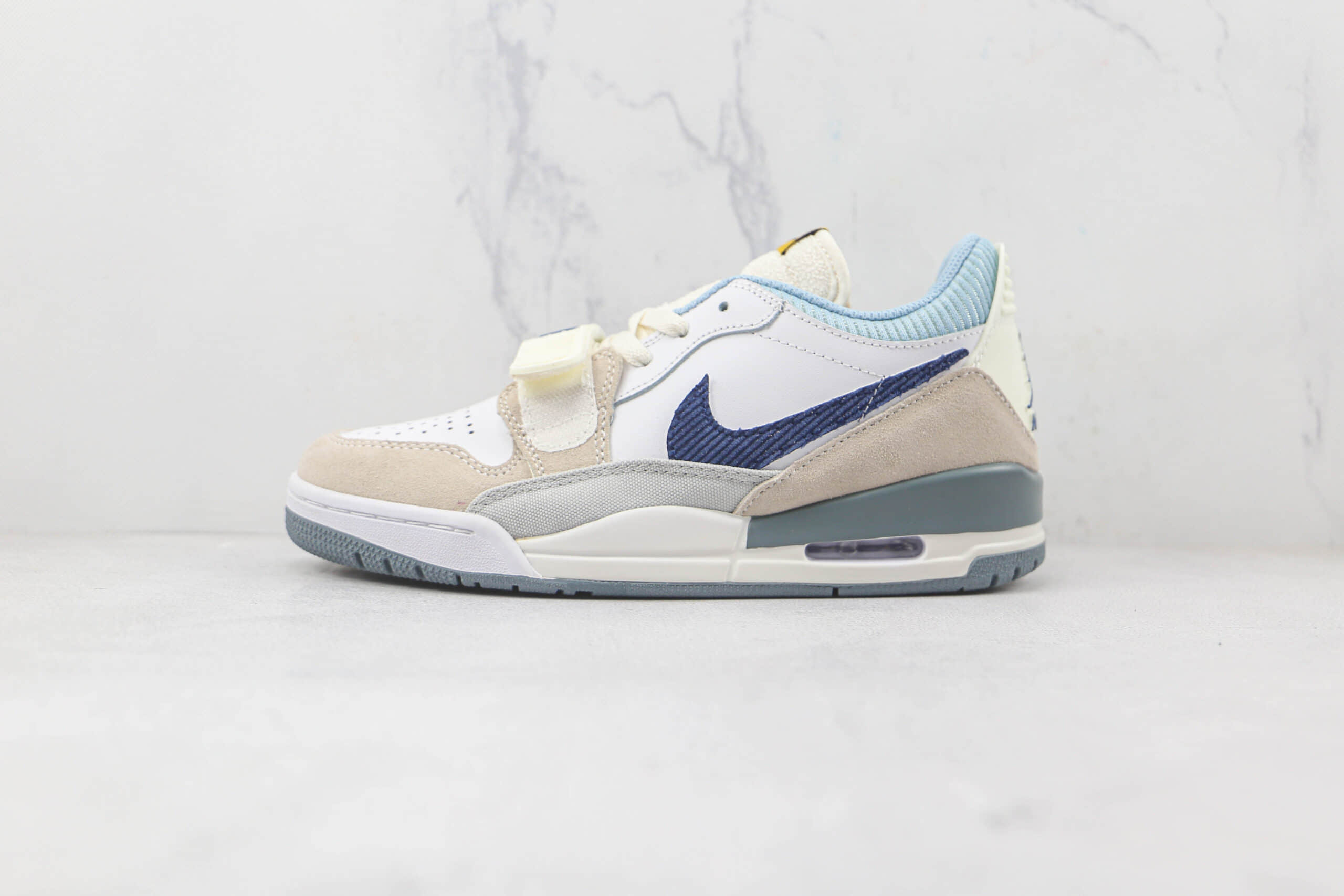 乔丹Air Jordan Legacy 312纯原版本低帮AJ312米白蓝奶油配色板鞋原鞋开模一比一打造 货号:DQ5347-141