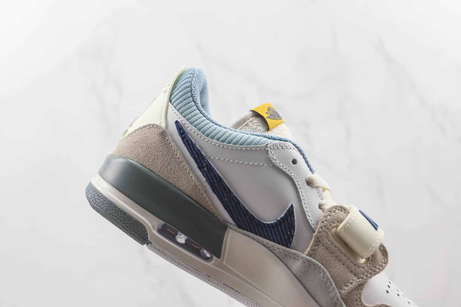 乔丹Air Jordan Legacy 312纯原版本低帮AJ312米白蓝奶油配色板鞋原鞋开模一比一打造 货号:DQ5347-141