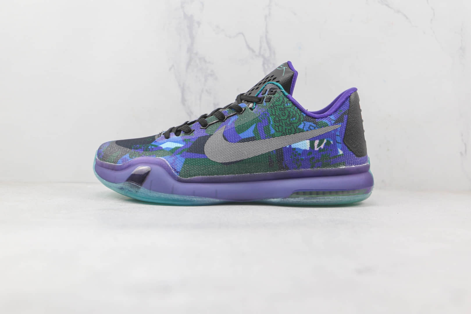 耐克Nike Zoom Kobe 10 Elite Low BHM纯原版本科比10代篮球鞋原档案数据开发支持实战 货号:705317-305