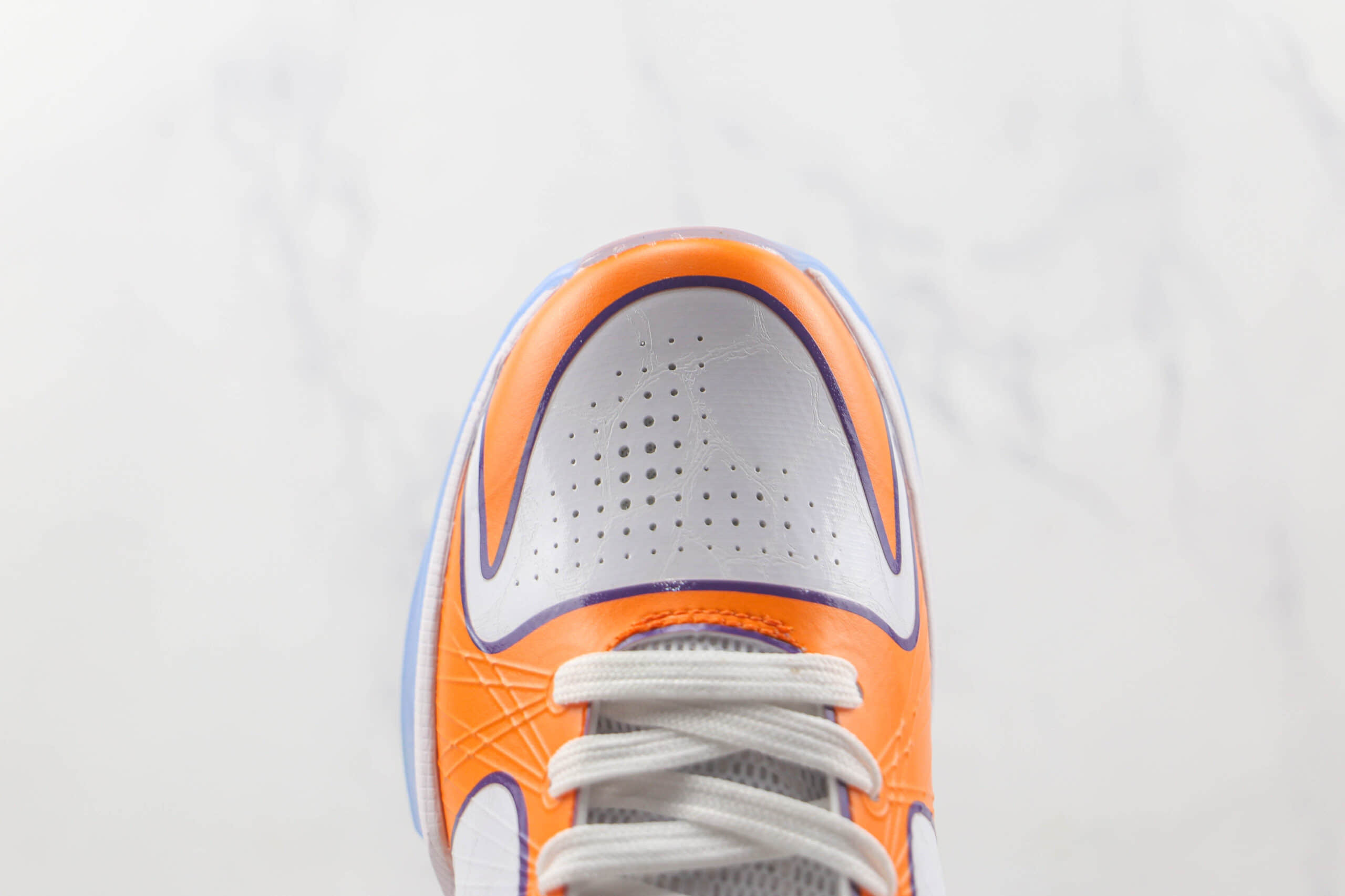 耐克Nike Kobe 5 Protro Chaos纯原版本科比5代白桔色实战篮球鞋原鞋开模一比一打造 货号:CD4991-106