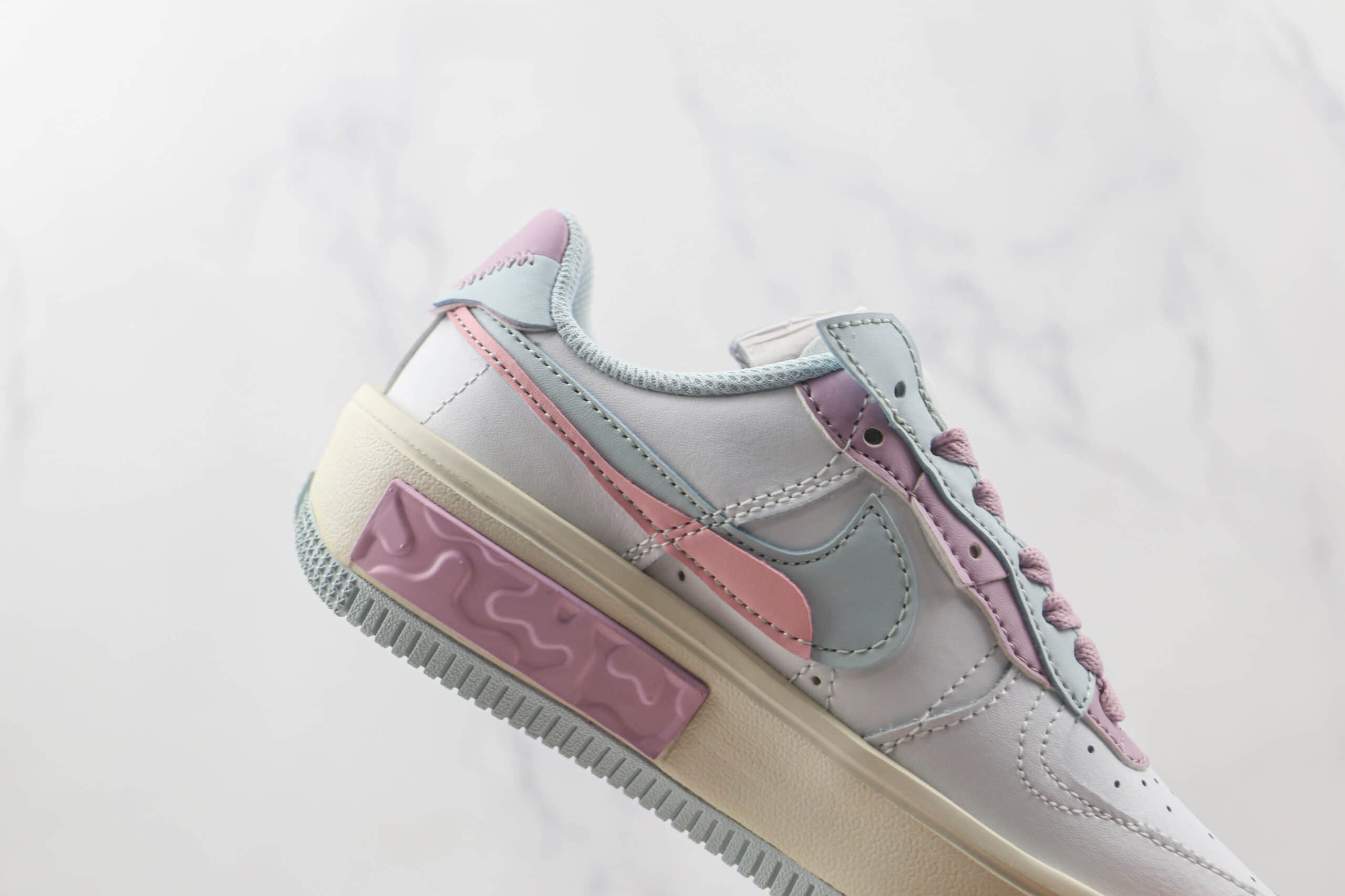 耐克Nike AIR FMRCE 1 07纯原版本低帮空军一号马卡龙板鞋内置气垫 货号：CW6688-603