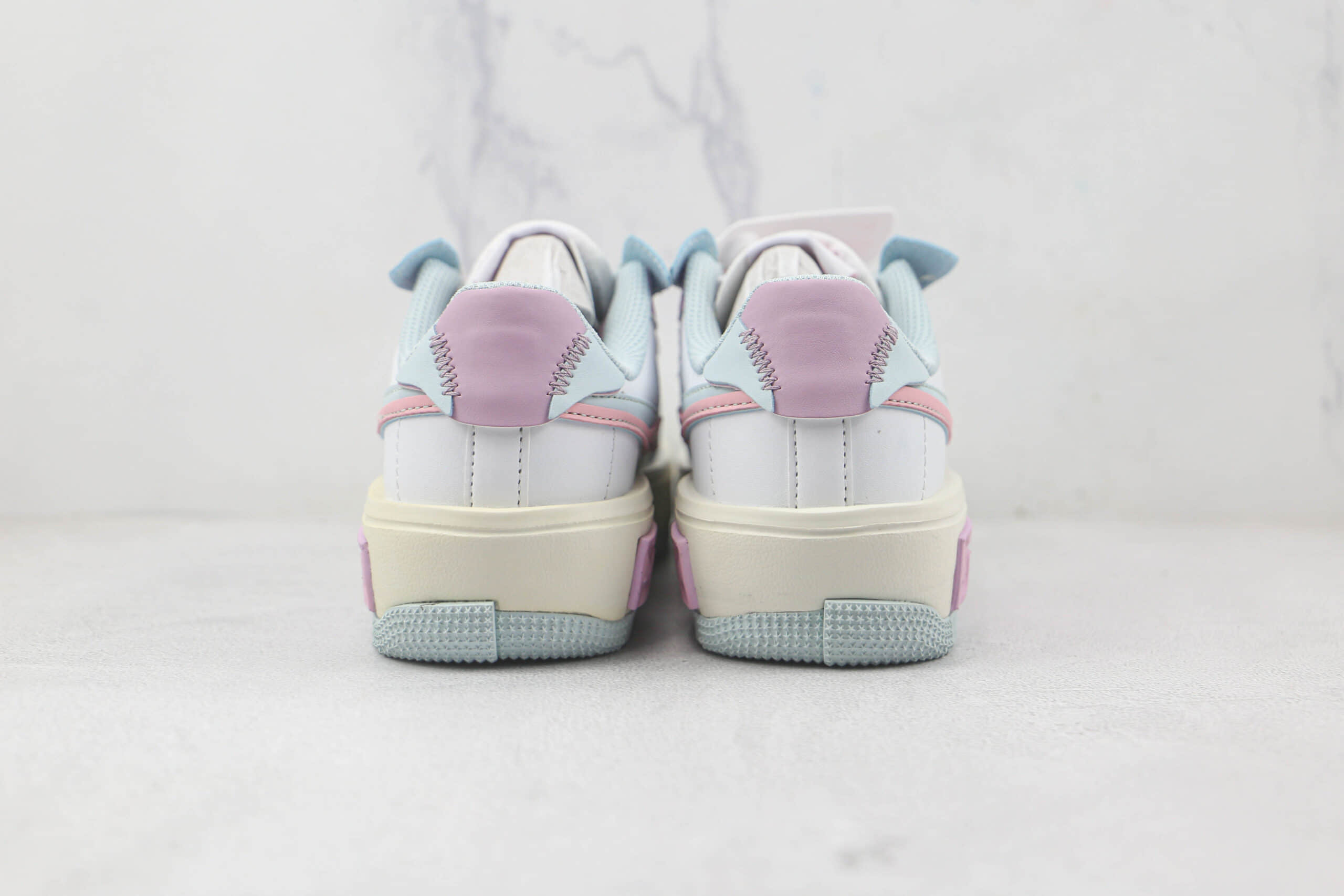 耐克Nike AIR FMRCE 1 07纯原版本低帮空军一号马卡龙板鞋内置气垫 货号：CW6688-603