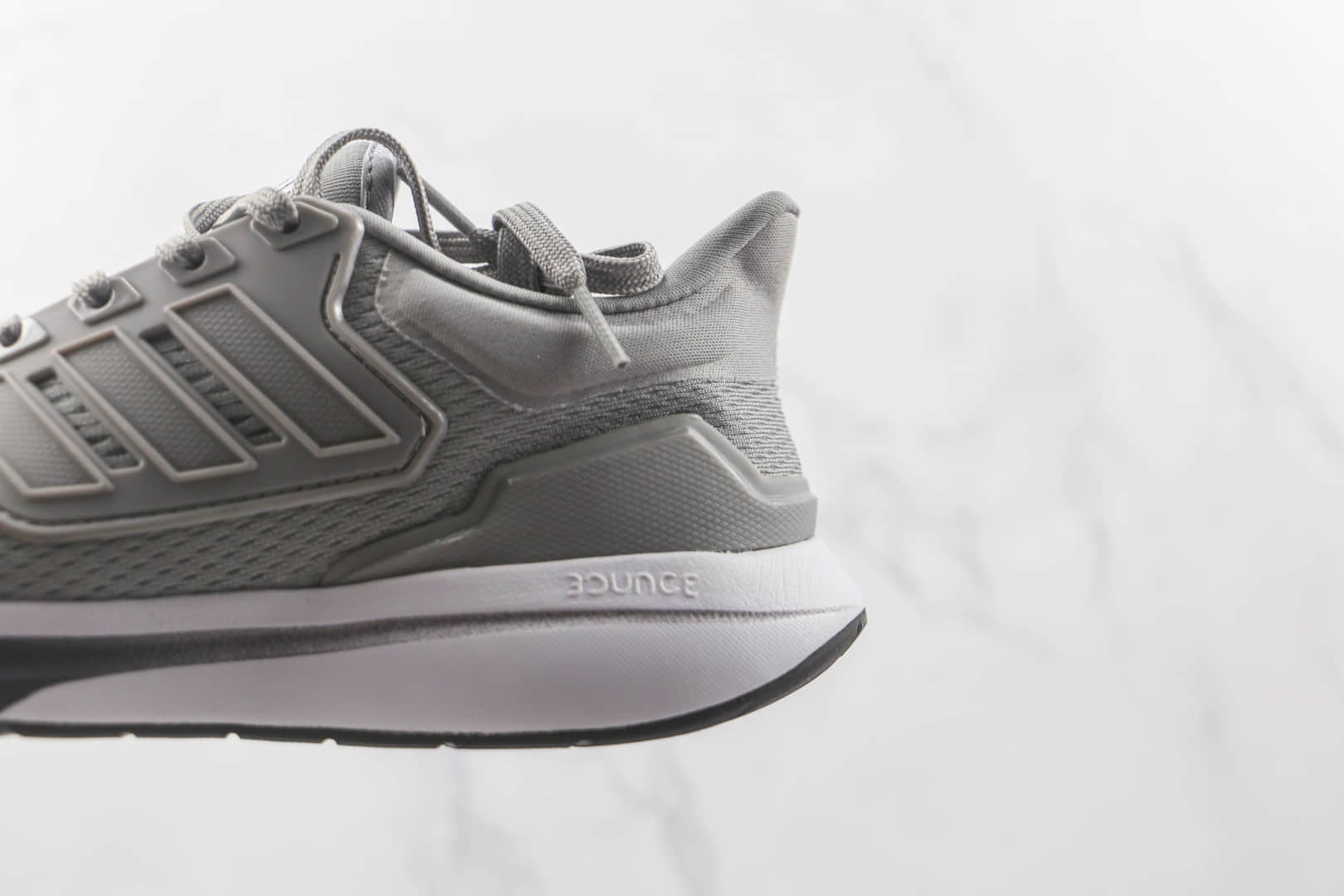 阿迪达斯Adidas EQ21 RUN纯原版本灰色复古跑鞋原楦头纸板打造原盒原标 货号:HOO519