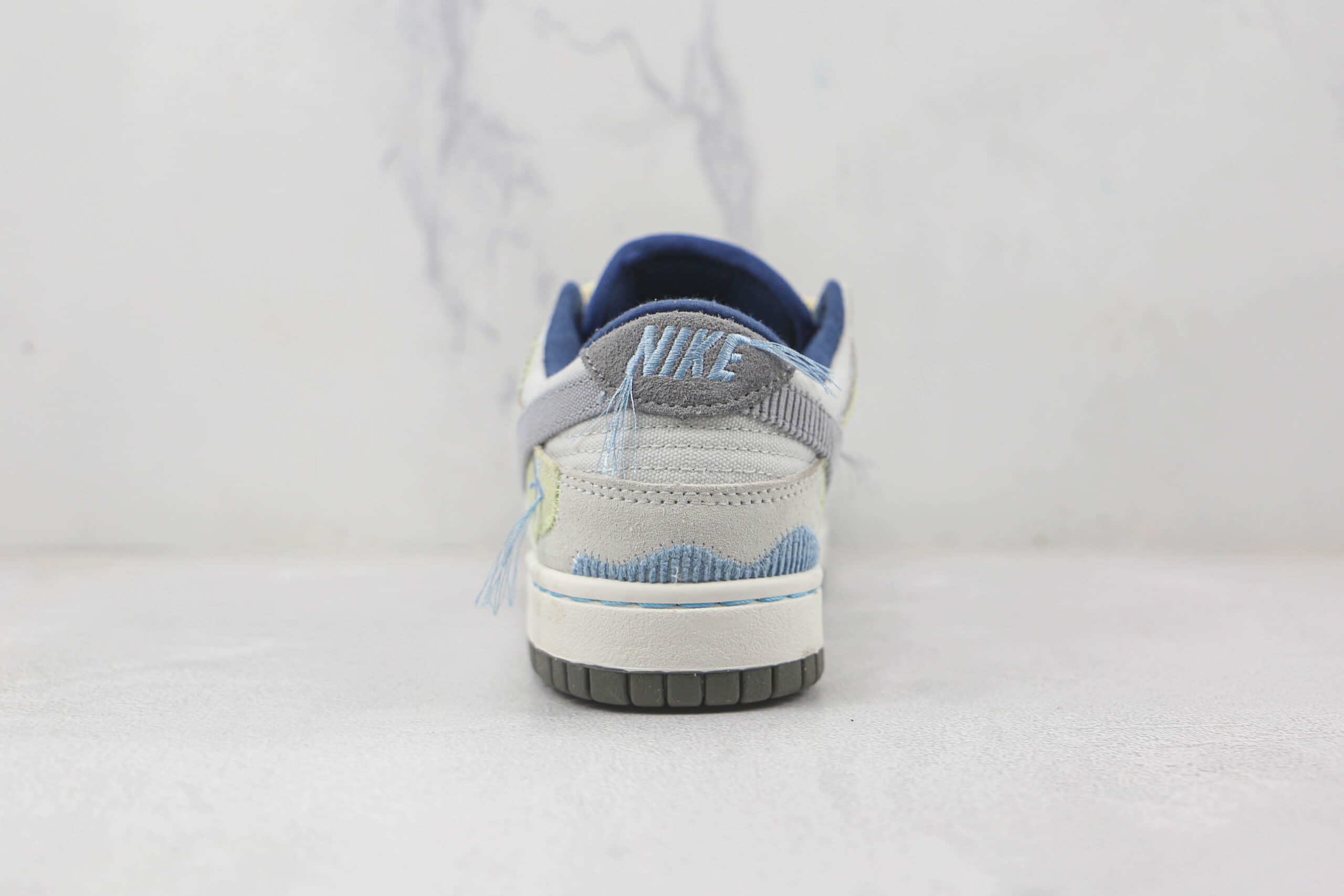 耐克Nike Dunk Low Bright Side纯原版本低帮DUNK灰蓝灯芯绒板鞋原楦头纸板打造 货号:DQ5076-001