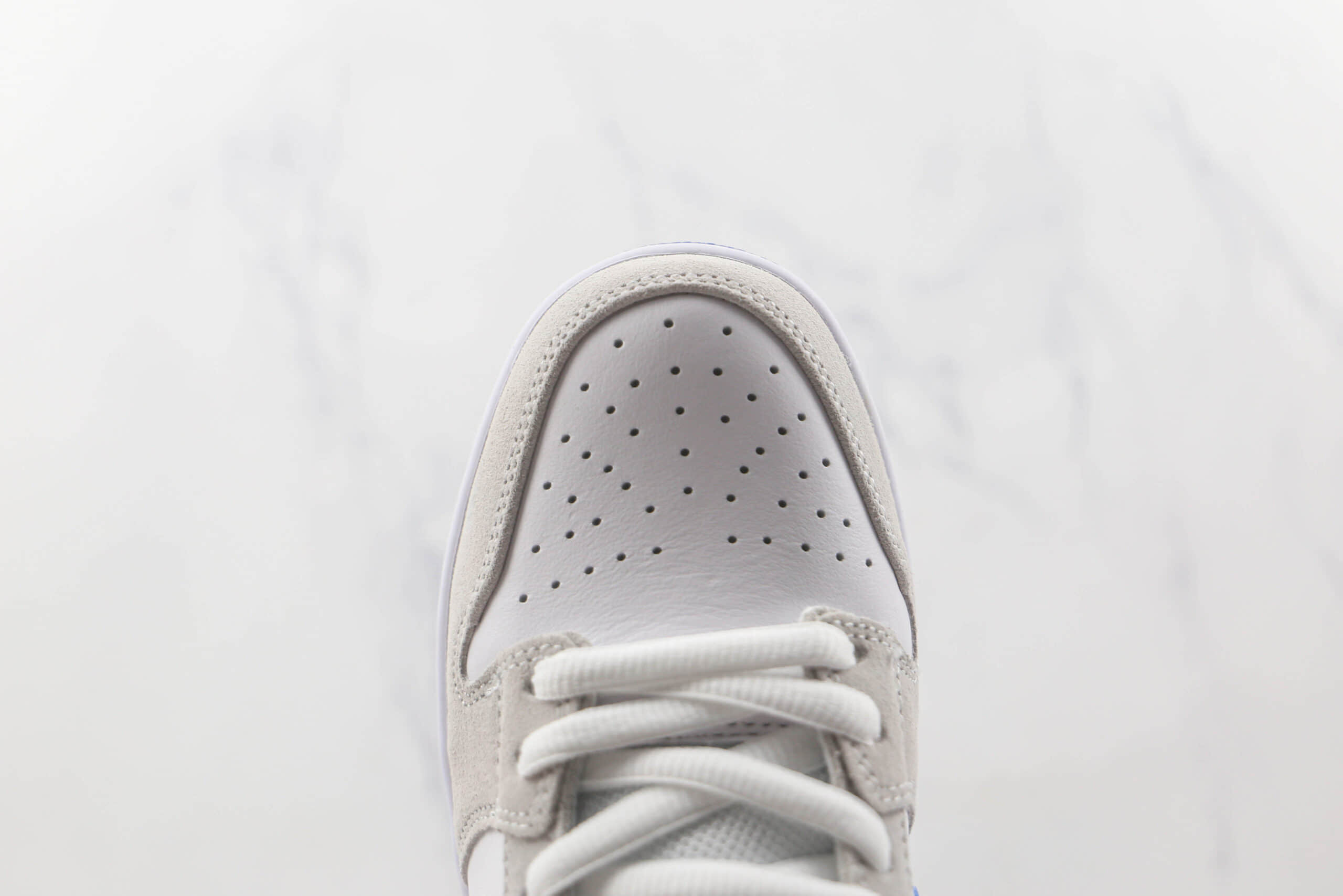 耐克Nike Dunk SB Low纯原版本低帮SB DUNK冰人白灰蓝勾板鞋原档案数据开发原盒原标 货号:304292-040