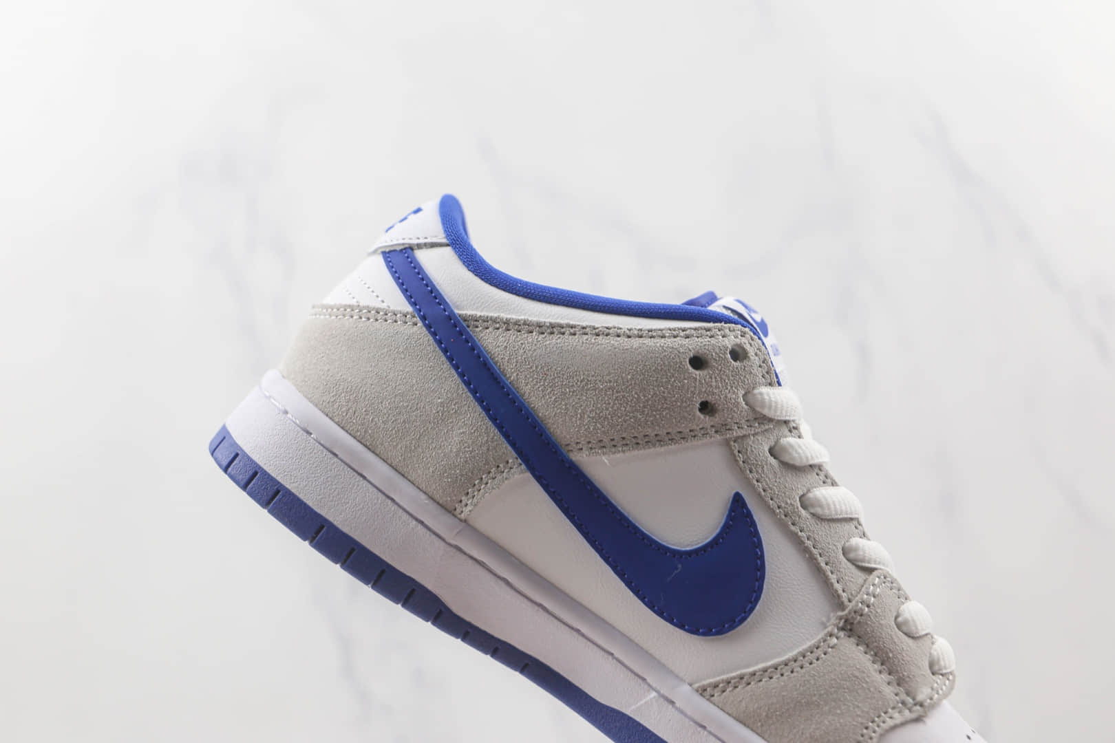 耐克Nike Dunk SB Low纯原版本低帮SB DUNK冰人白灰蓝勾板鞋原档案数据开发原盒原标 货号:304292-040