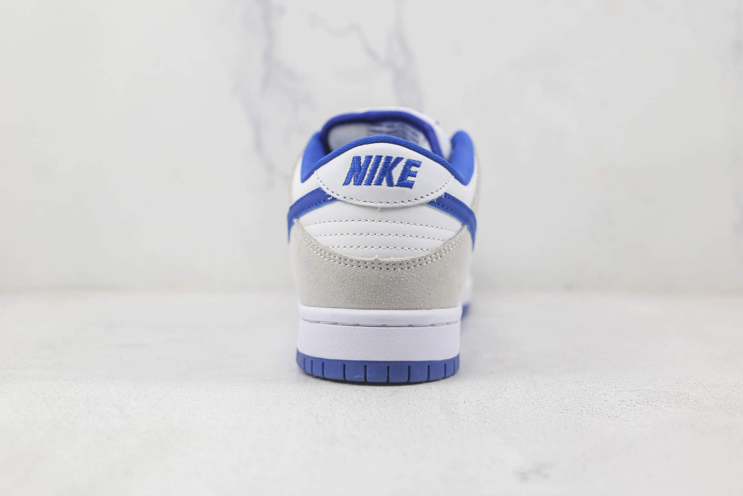 耐克Nike Dunk SB Low纯原版本低帮SB DUNK冰人白灰蓝勾板鞋原档案数据开发原盒原标 货号:304292-040