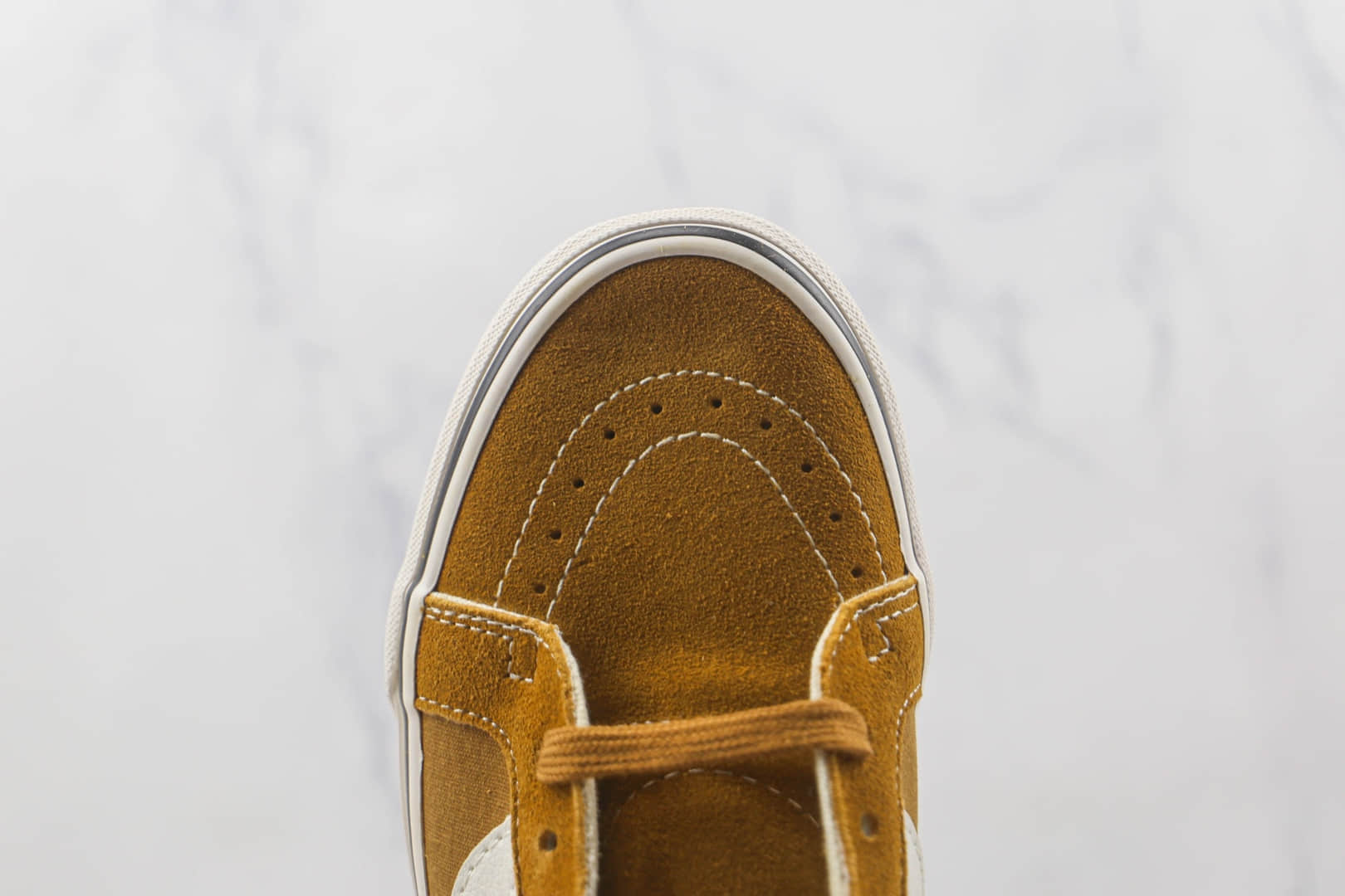 万斯Vans Sk8-Low公司级版本低帮余文乐同款土黄色硫化板鞋原楦头纸板打造 货号:VN0A4UWIA0T