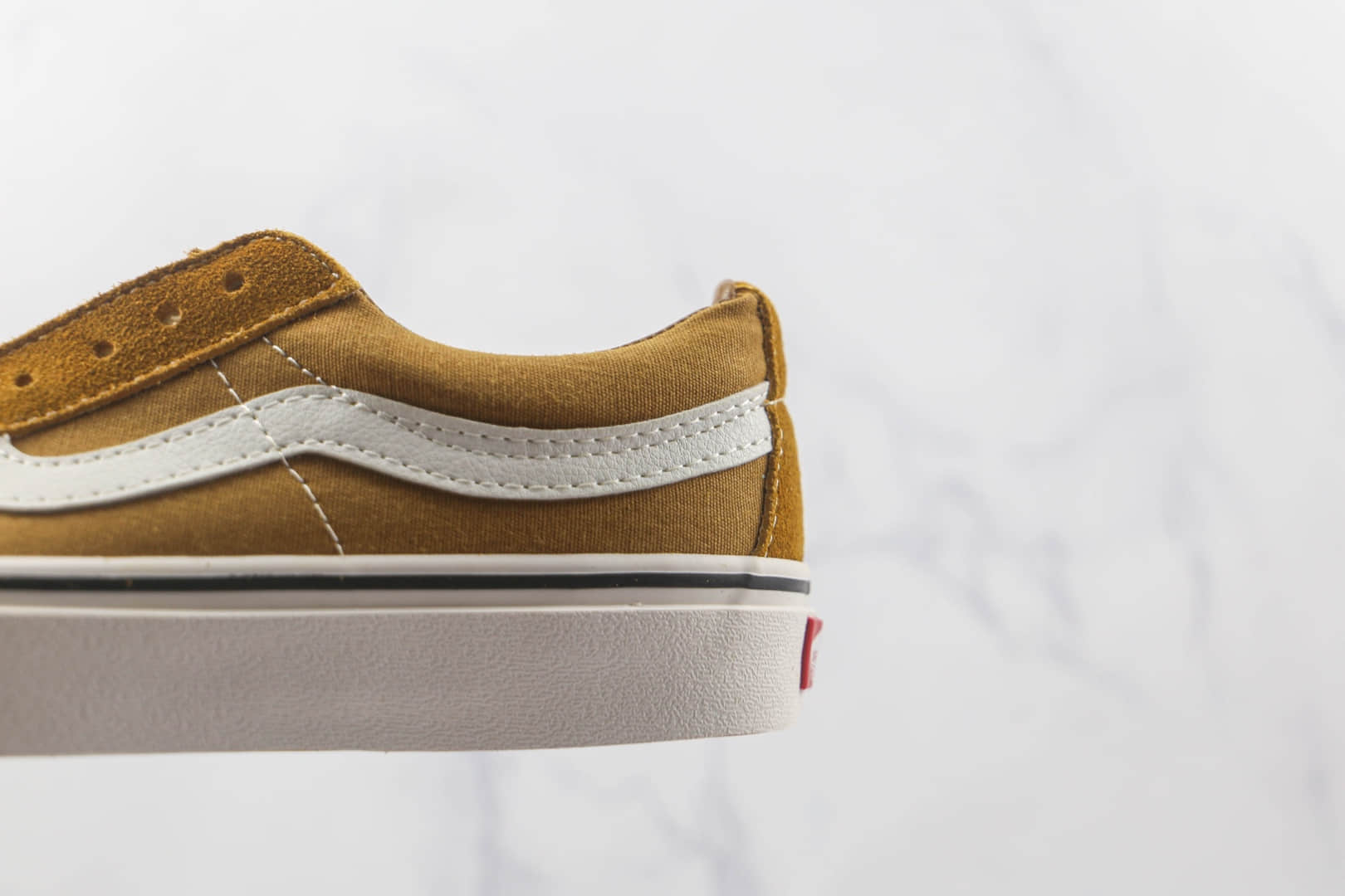 万斯Vans Sk8-Low公司级版本低帮余文乐同款土黄色硫化板鞋原楦头纸板打造 货号:VN0A4UWIA0T