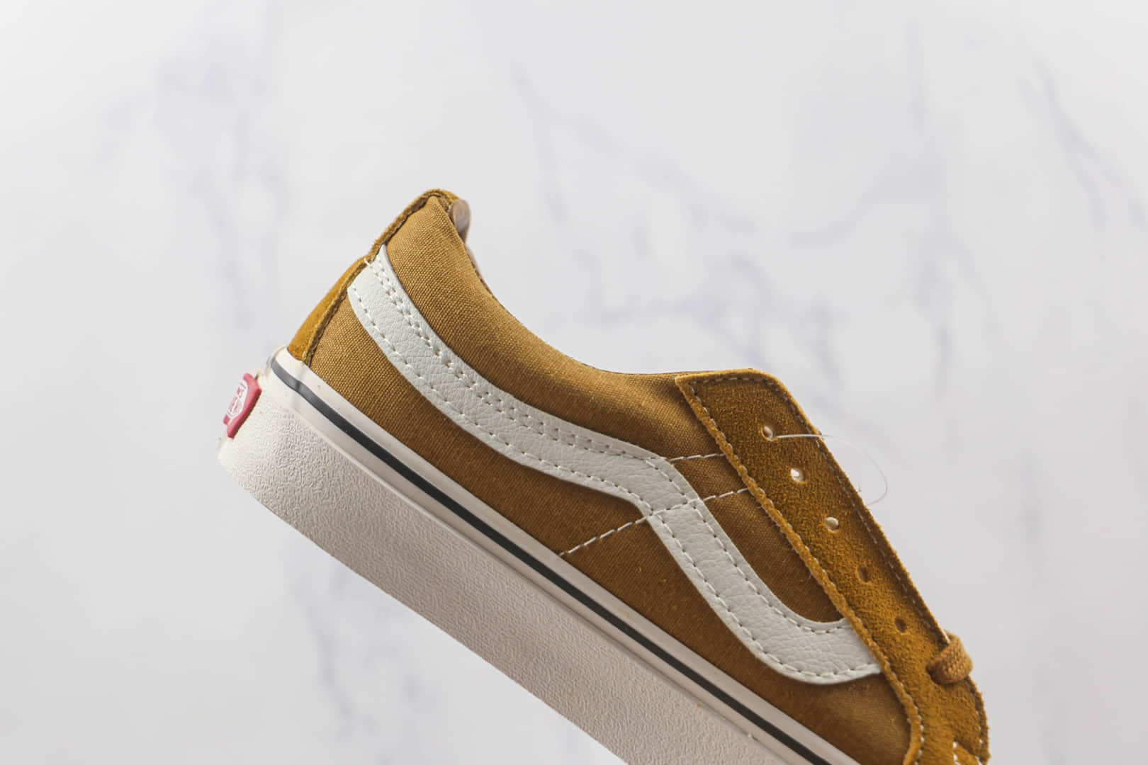 万斯Vans Sk8-Low公司级版本低帮余文乐同款土黄色硫化板鞋原楦头纸板打造 货号:VN0A4UWIA0T