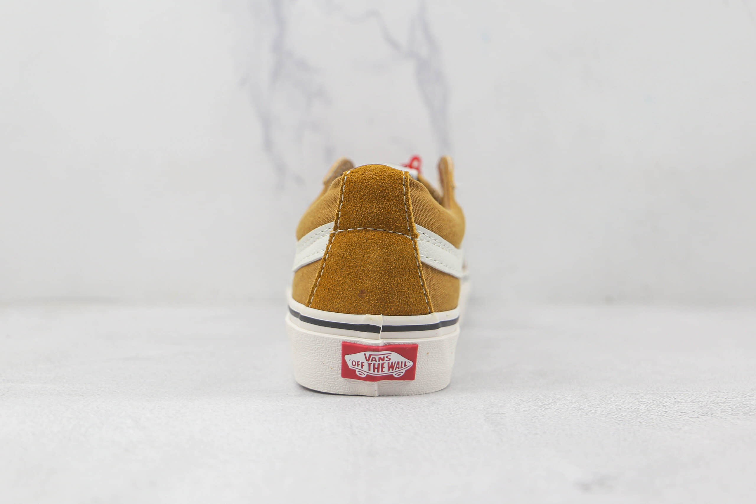 万斯Vans Sk8-Low公司级版本低帮余文乐同款土黄色硫化板鞋原楦头纸板打造 货号:VN0A4UWIA0T