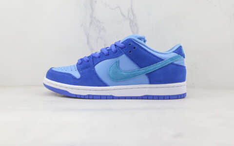 耐克Nike SB Dunk Low Blue Raspberry纯原版本低帮SB DUNK蓝树莓配色板鞋原楦头纸板打造 货号:DM0807-400