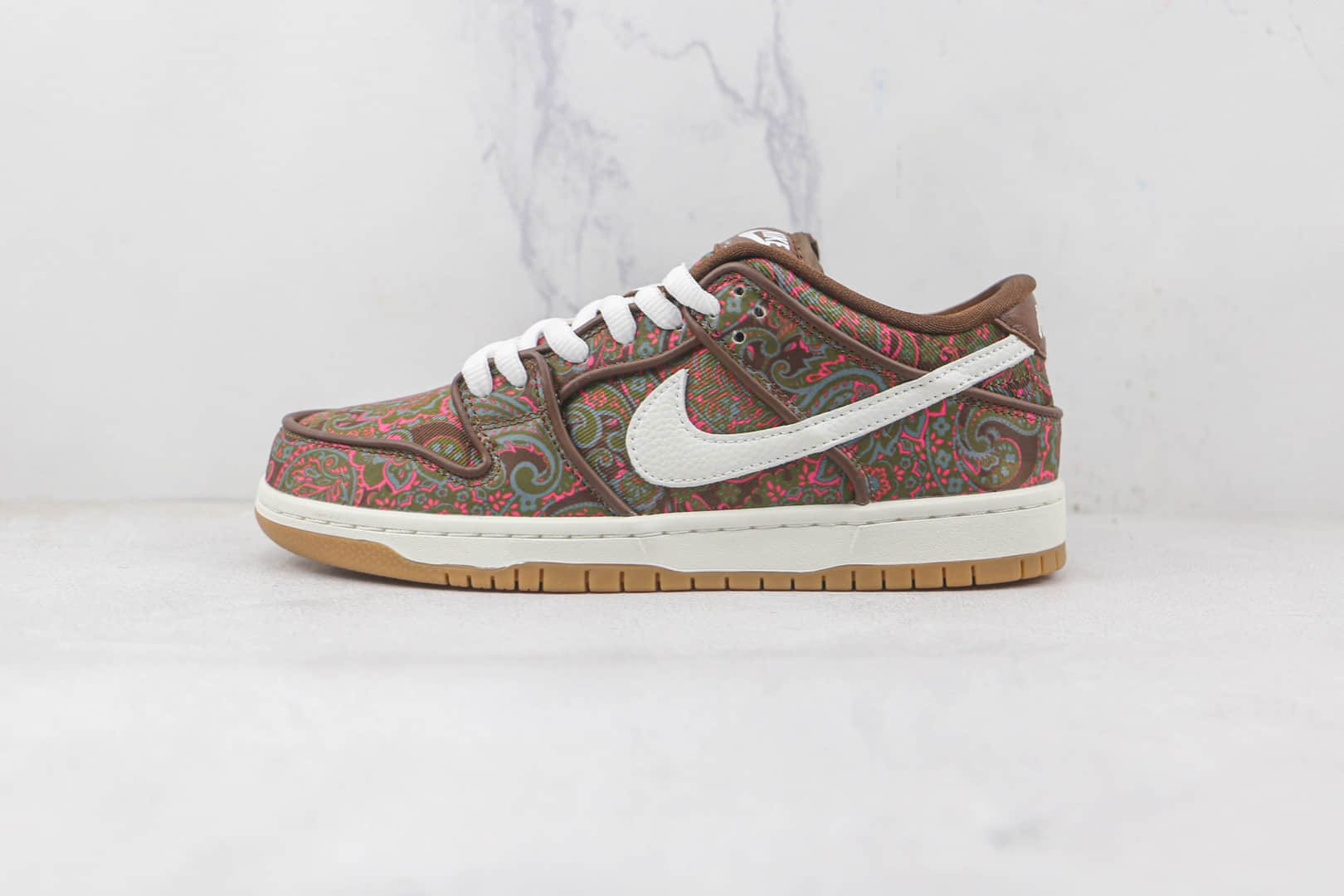 耐克Nike SB Dunk Low Paisley纯原版本低帮SB DUNK新腰果花配色板鞋原档案数据开发 货号:DH7534-200