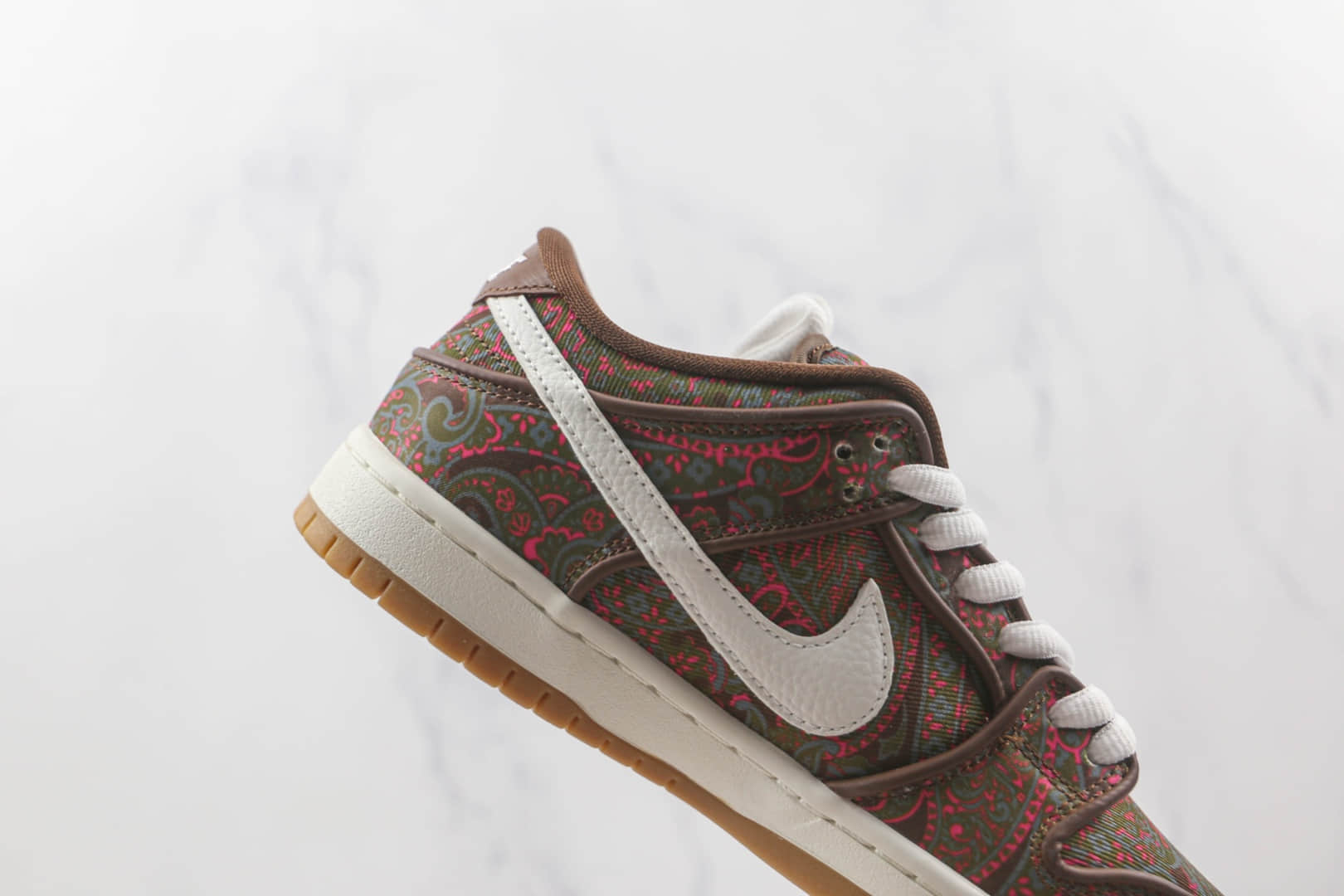 耐克Nike SB Dunk Low Paisley纯原版本低帮SB DUNK新腰果花配色板鞋原档案数据开发 货号:DH7534-200