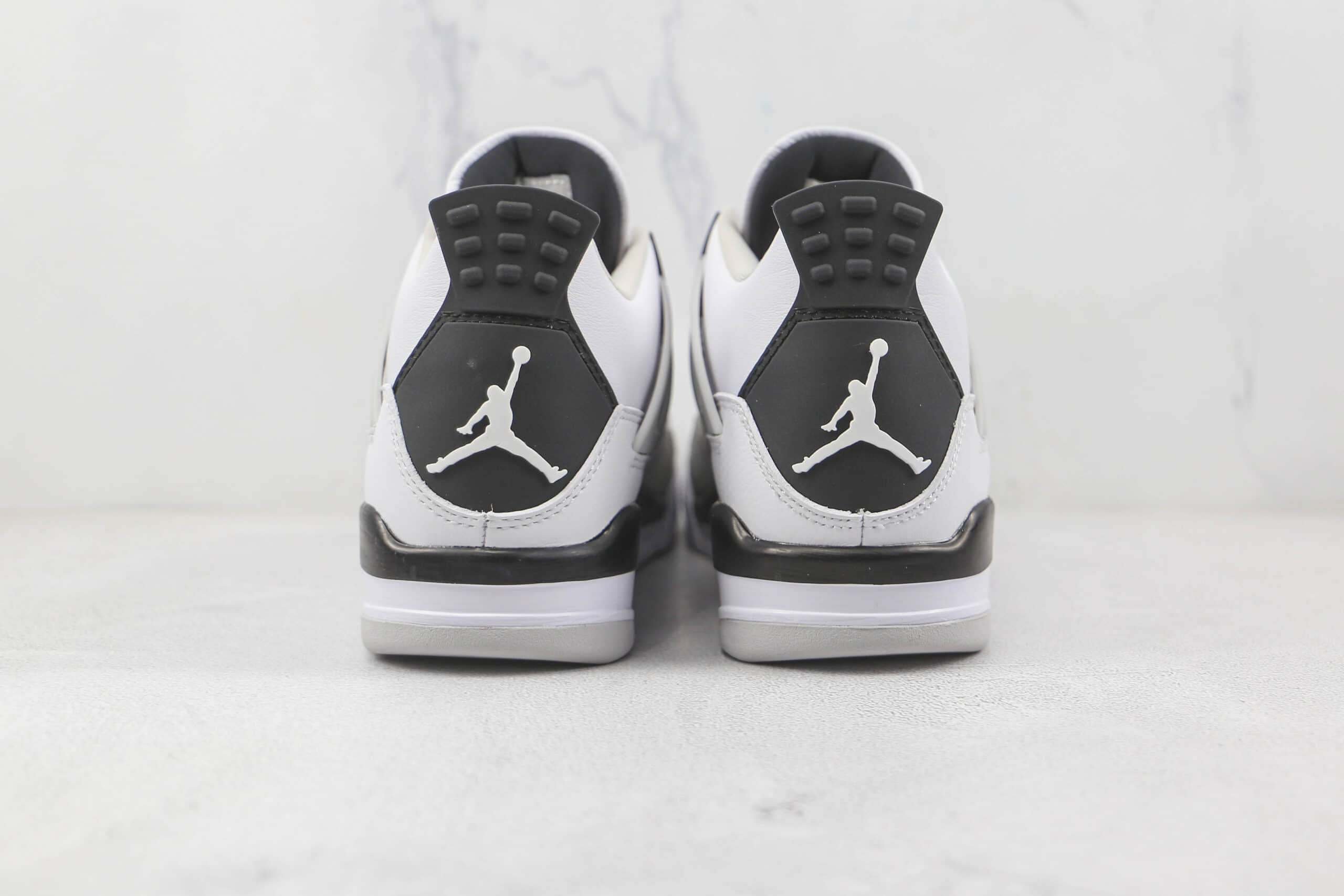 乔丹Air Jordan 4 Military Black纯原版本灰黑拼接AJ4篮球鞋原楦头纸板打造 货号:DH6927-111