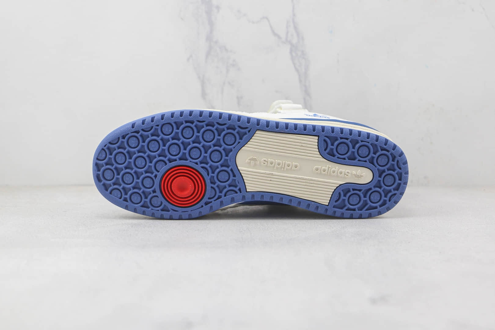 阿迪达斯Adidas originals Forum 84 low纯原版本白蓝色魔术贴低帮Forum84板鞋原楦头纸板打造 货号:HR0458