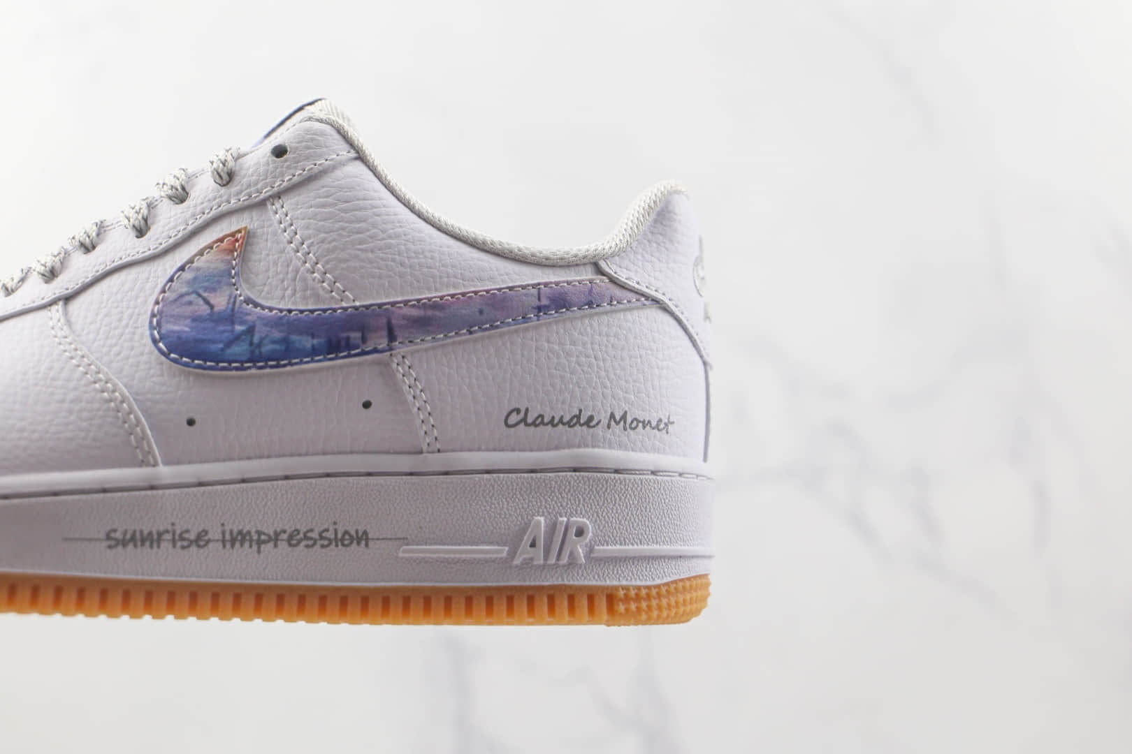 耐克Nike Air Force 1’07 Low Sunrise imperssion纯原版本低帮空军一号日出印象配色板鞋内置气垫 货号：DH4406-201