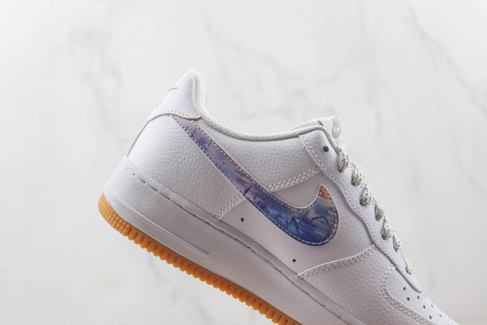 耐克Nike Air Force 1’07 Low Sunrise imperssion纯原版本低帮空军一号日出印象配色板鞋内置气垫 货号：DH4406-201