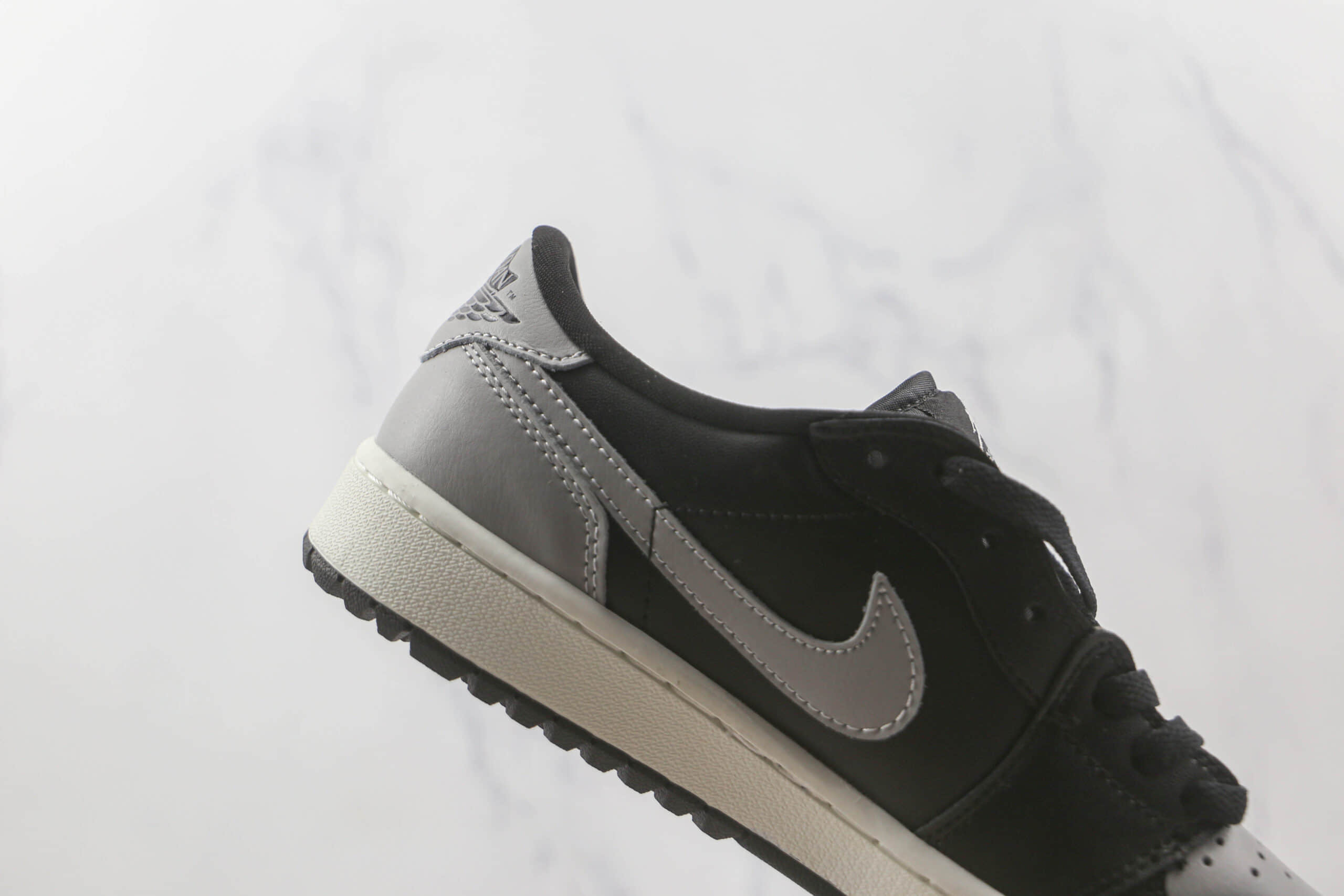 乔丹Air Jordan 1 Low Golf纯原版本低帮AJ1高尔夫系列影子灰板鞋原楦头纸板打造 货号:DD9315-001