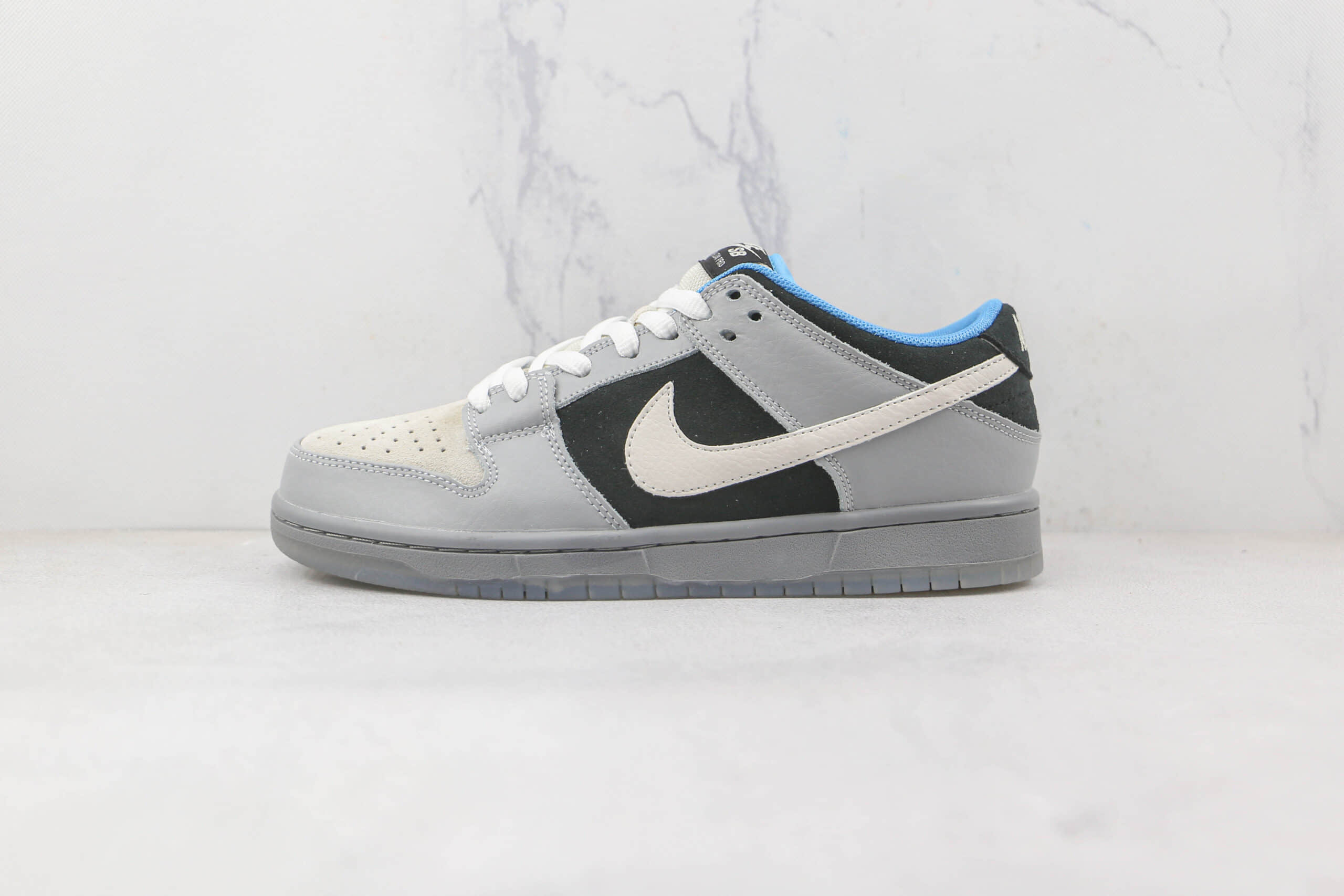 耐克Nike Dunk SB Low纯原版本低帮SB DUNK白灰黑板鞋原档案数据开发 货号:313170-014