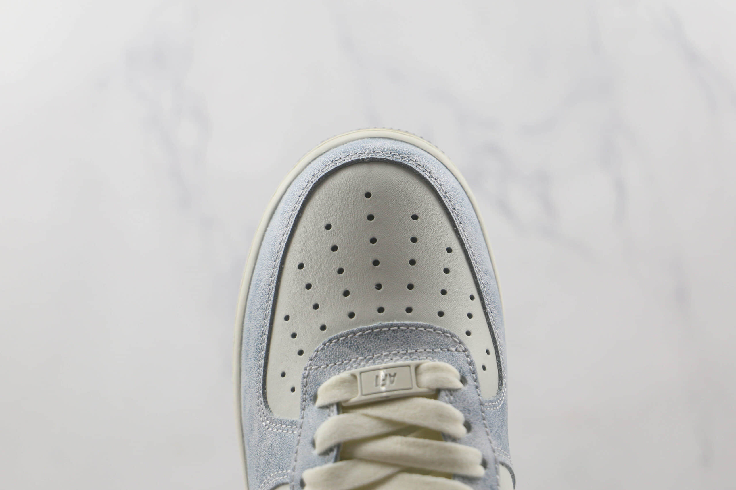 耐克Nike Air Force 1’07 Low纯原版本低帮空军一号迷雾蓝配色板鞋内置气垫 货号:CL5568-663