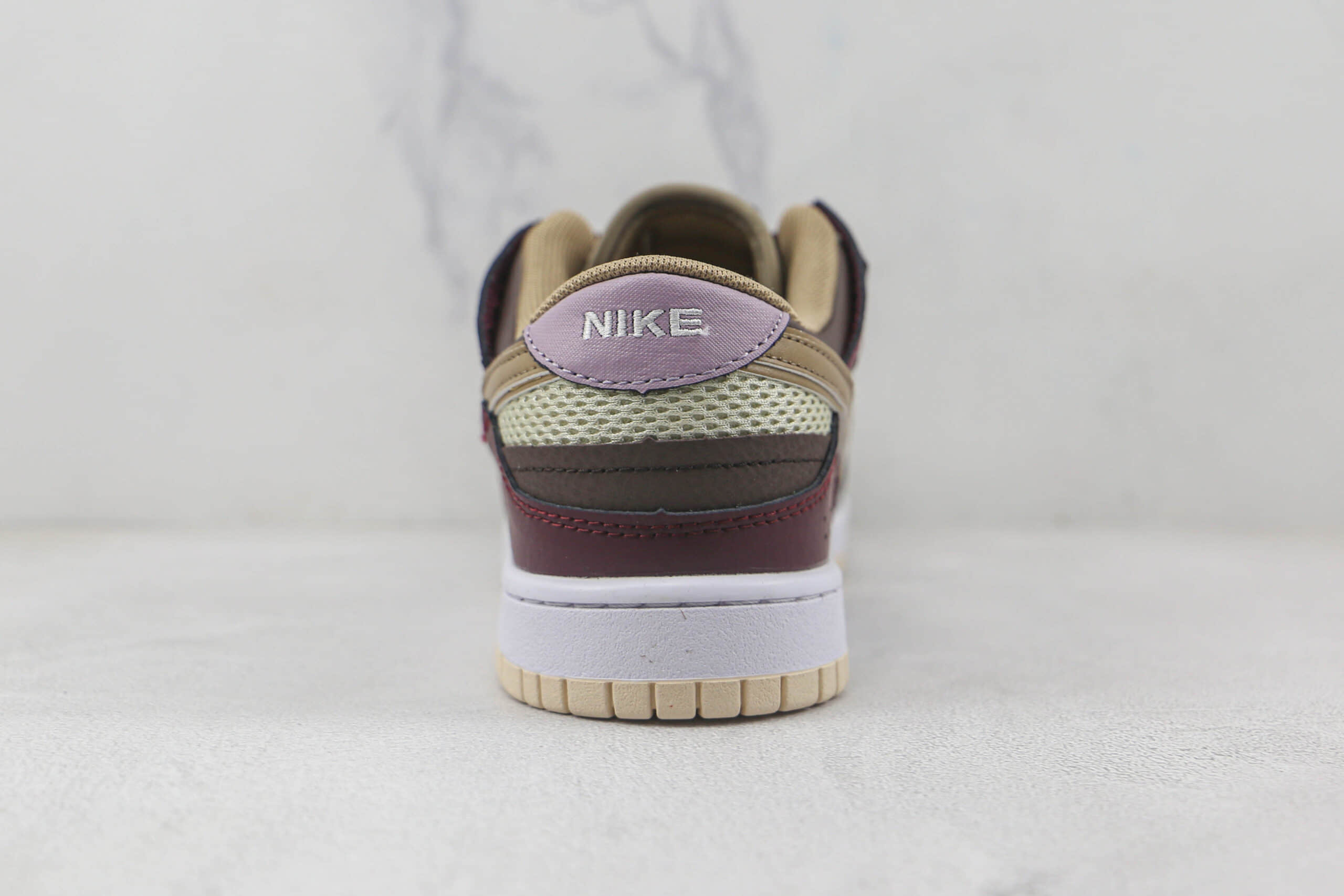 耐克Nike Dunk Scrap纯原版本低帮DUNK浅石灰缝合怪板鞋原楦头纸板打造 货号:DH7450-100