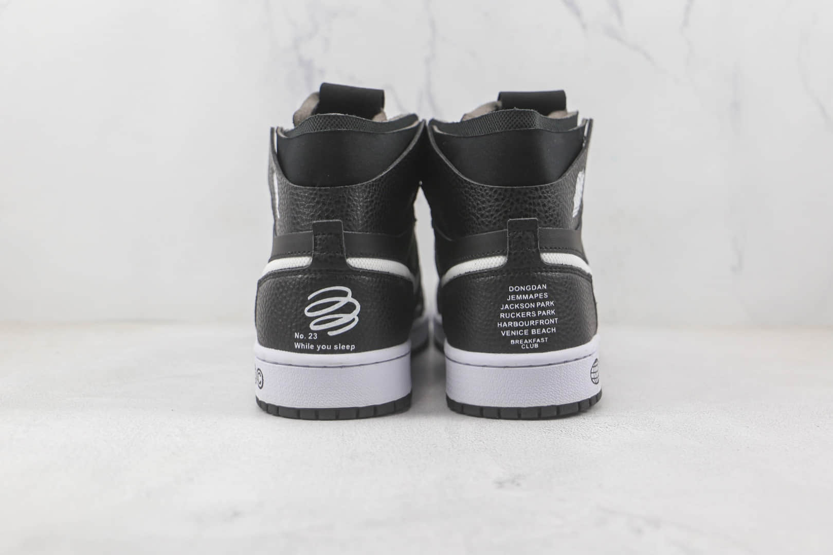 乔丹Air Jordan 1 Zoom CMFT Breakfast Club纯原版本高帮AJ1 CMFT系列黑白色篮球鞋原楦头纸板打造 货号:DV3473-001