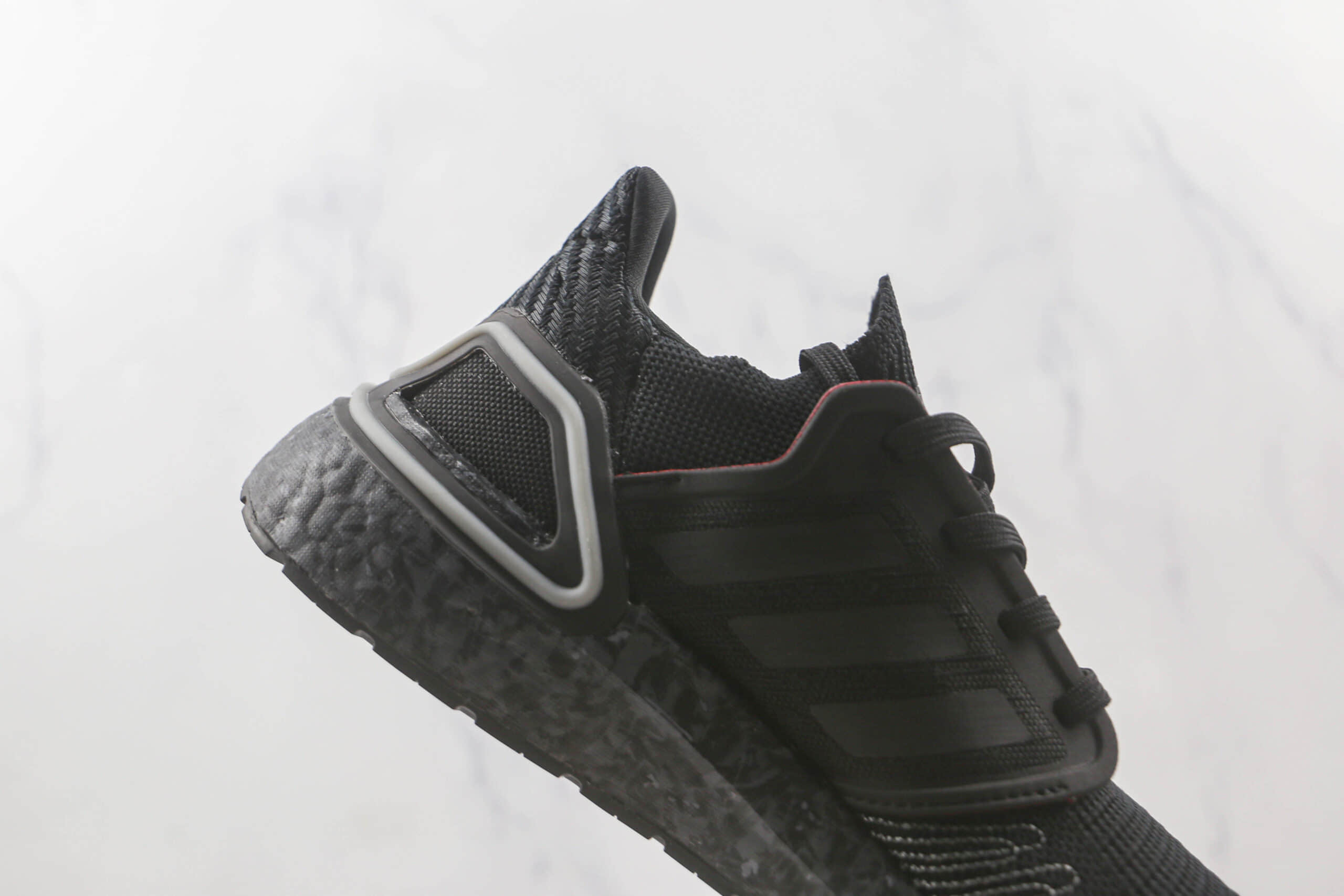 阿迪达斯Adidas Ultra Boost 20纯原版本黑色UB6.0爆米花跑鞋原楦头纸板打造 货号:FY0646