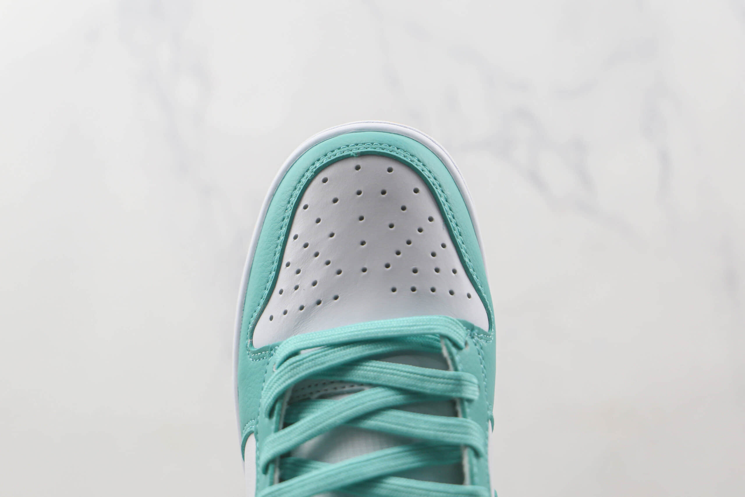 耐克Nike SB Dunk Low Pro纯原版本白绿生胶底复古板鞋原鞋开模一比一打造 货号:DV2190-100