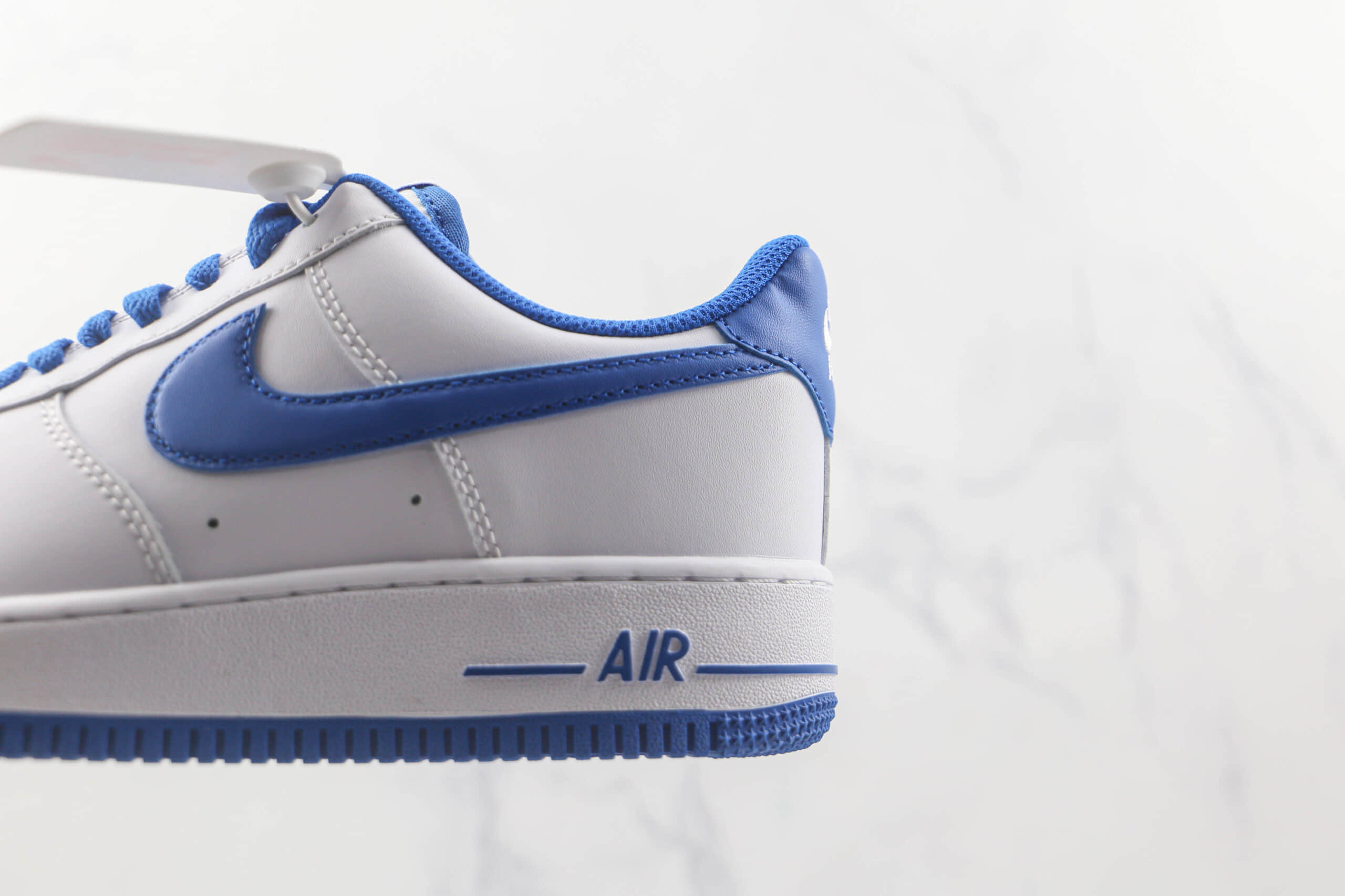 耐克Nike Air Force 1’07 Low纯原版本低帮空军一号白蓝色板鞋原楦头纸板打造 货号:DH7561-104