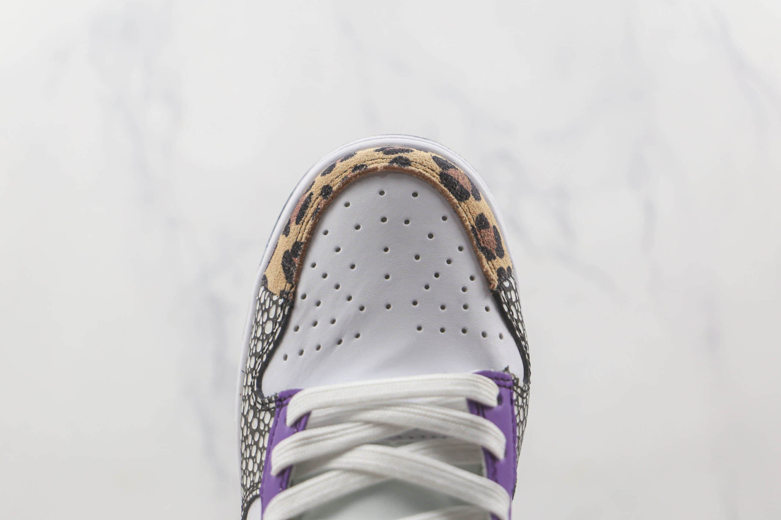 耐克Nike SB Dunk Low Light Bone纯原版本低帮SB DUNK豹纹配色板鞋原鞋开模一比一打造 货号：DN3866-100