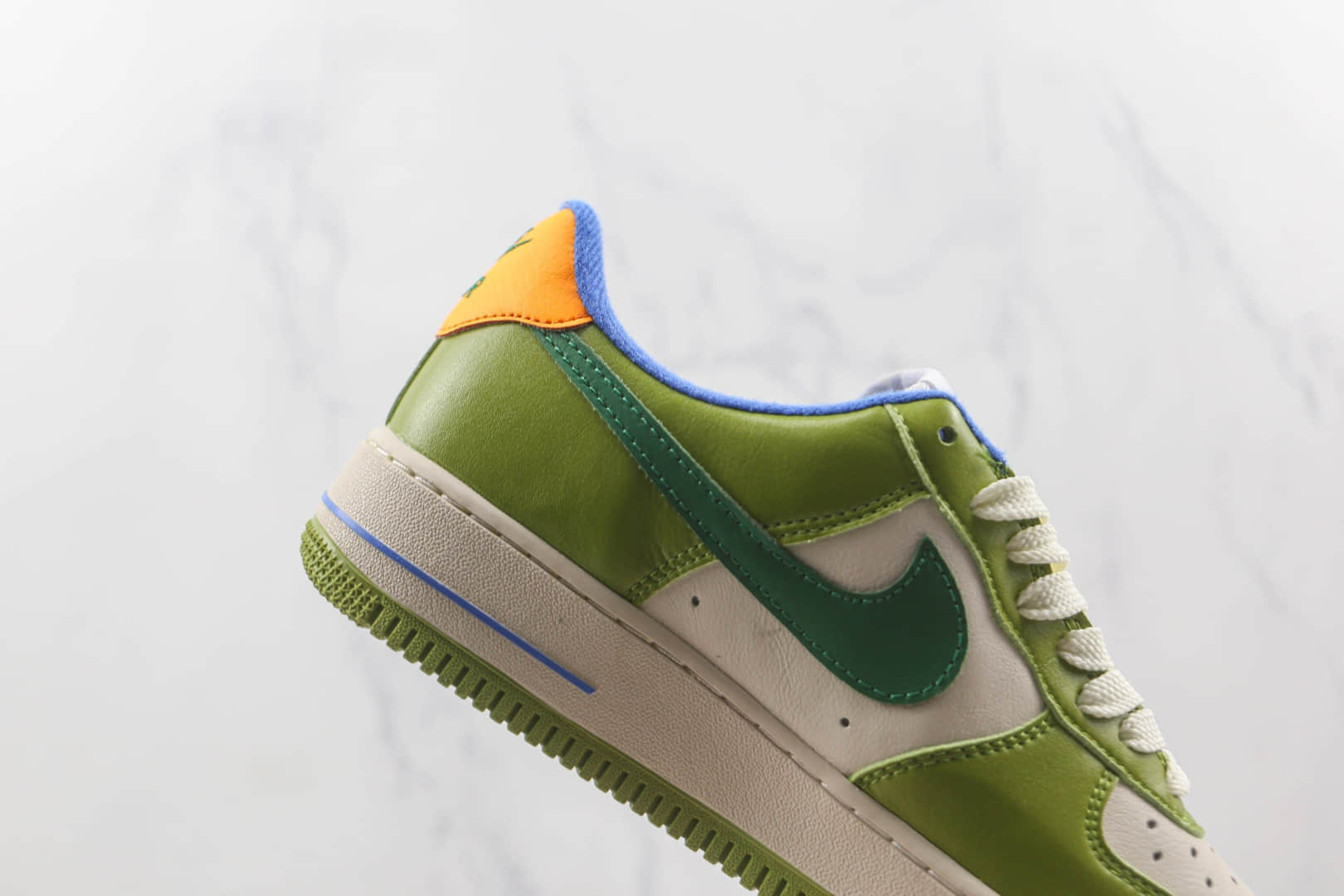 耐克Nike Air Force 1’07 Low纯原版本低帮空军一号牛油果绿板鞋原楦头纸板打造 货号:DG2296-007