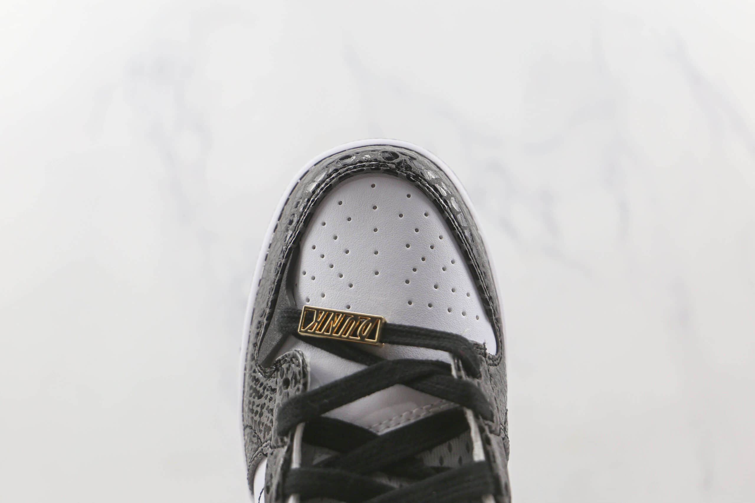 耐克Nike Dunk Low Disrupt 2“Pale Ivory”纯原版本低帮Dunk板鞋黑白双钩区别市面通货版本 货号：DV1490-161