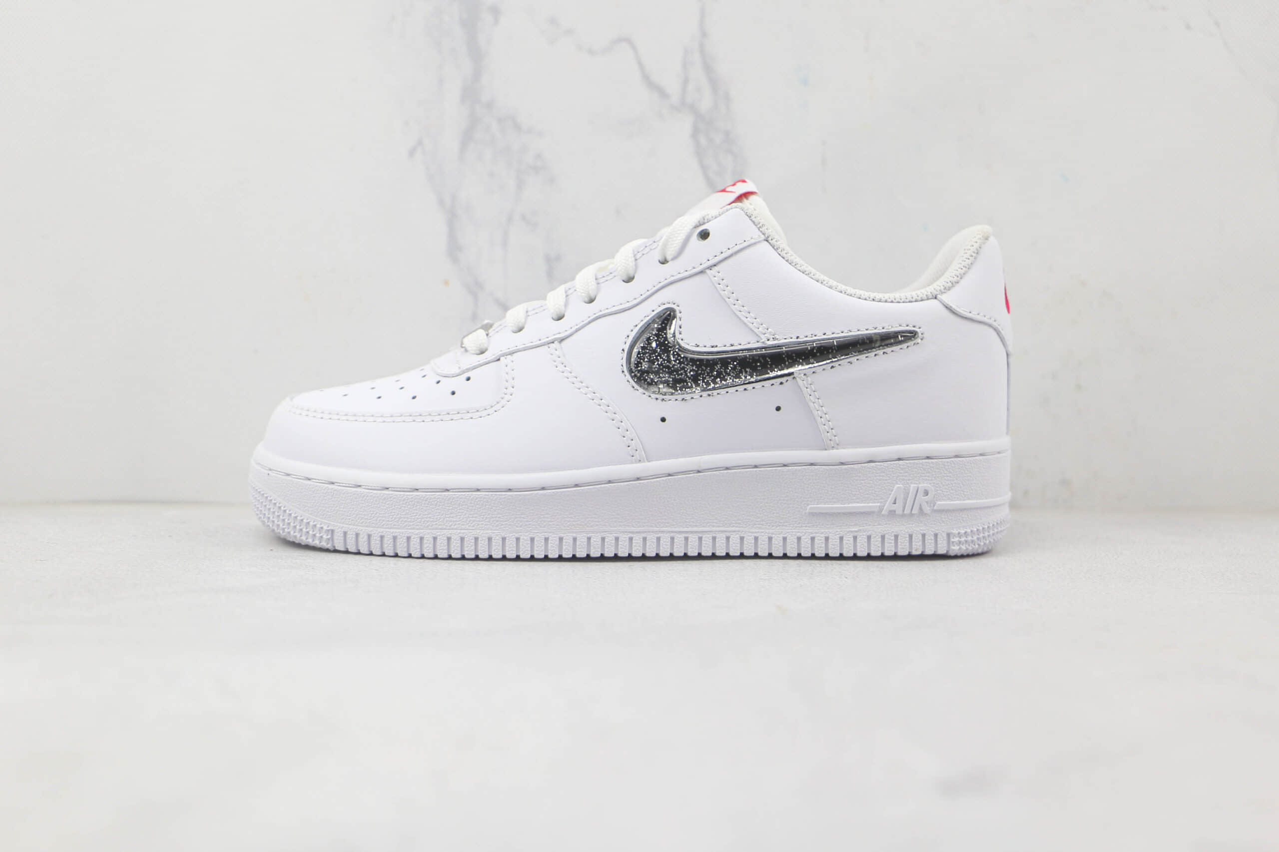 耐克Nike Air Force 1’07 Low纯原版本低帮AF1空军一号白色果冻钩原盒配件 货号:DC9651-100