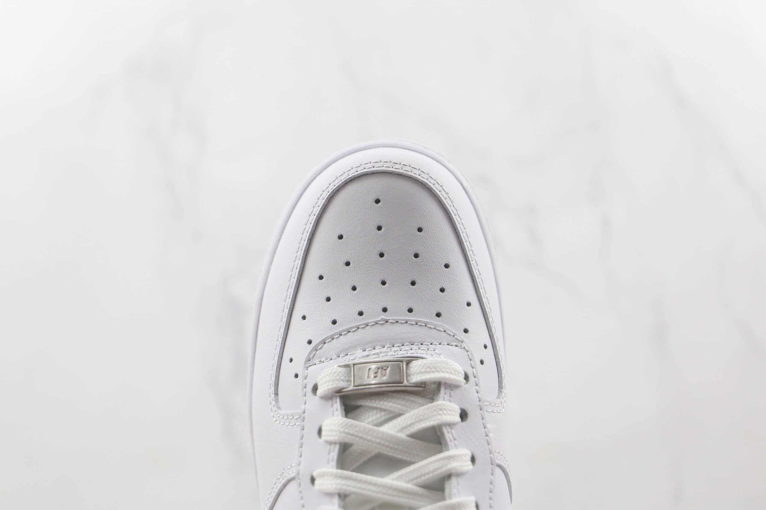 耐克Nike Air Force 1’07 Low纯原版本低帮AF1空军一号白色果冻钩原盒配件 货号:DC9651-100