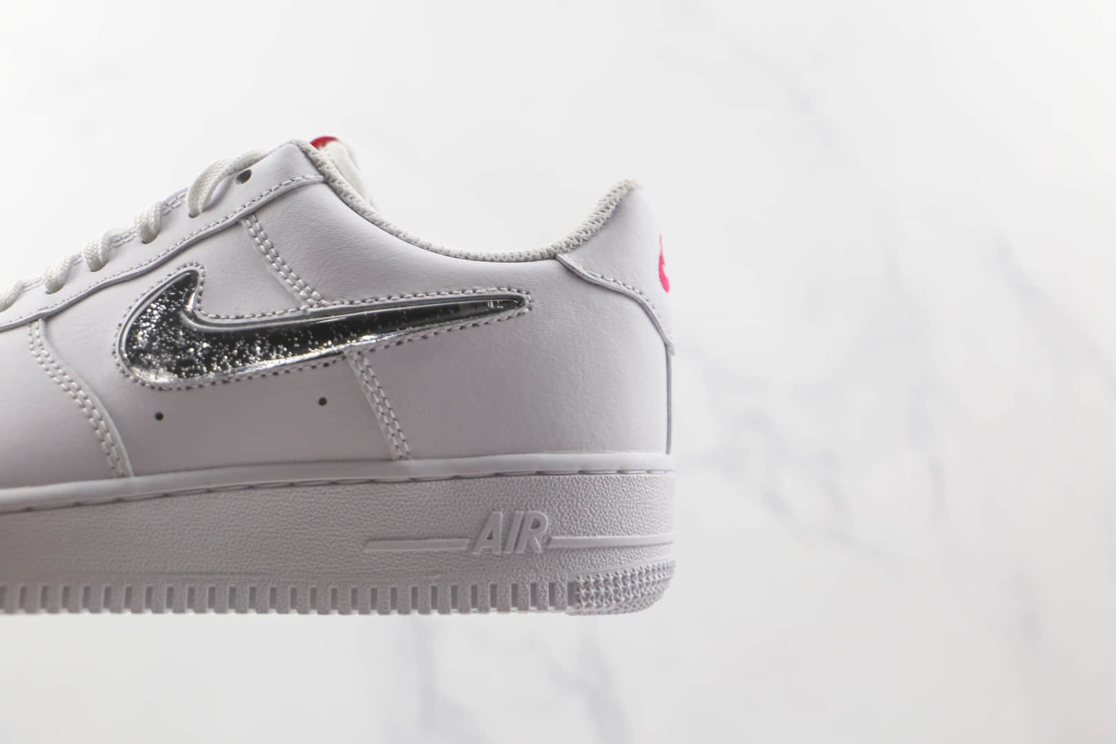 耐克Nike Air Force 1’07 Low纯原版本低帮AF1空军一号白色果冻钩原盒配件 货号:DC9651-100