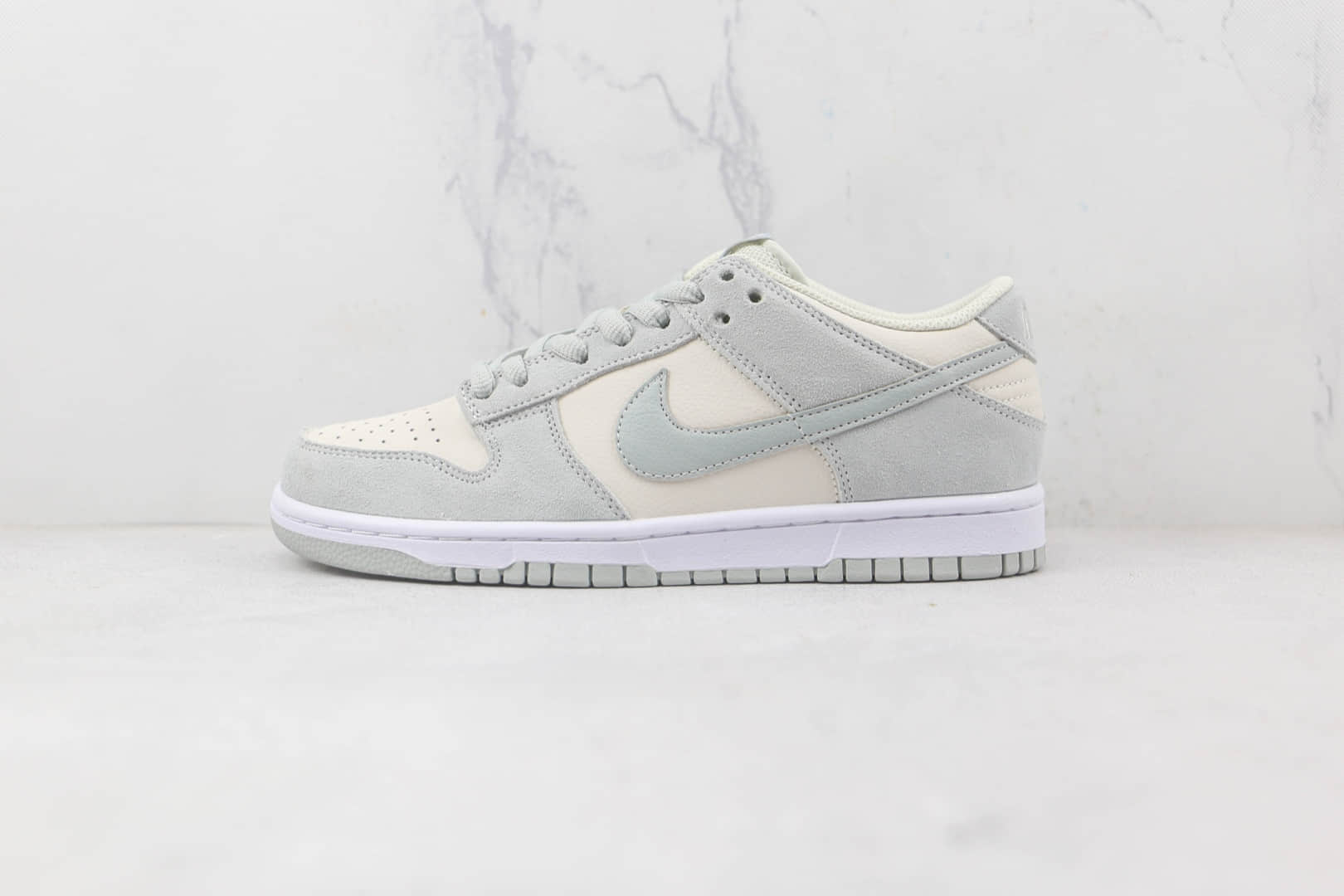 耐克Nike Dunk SB Low低帮SB DUNK纯原版本米白灰色板鞋原档案数据开发 货号:316272-060