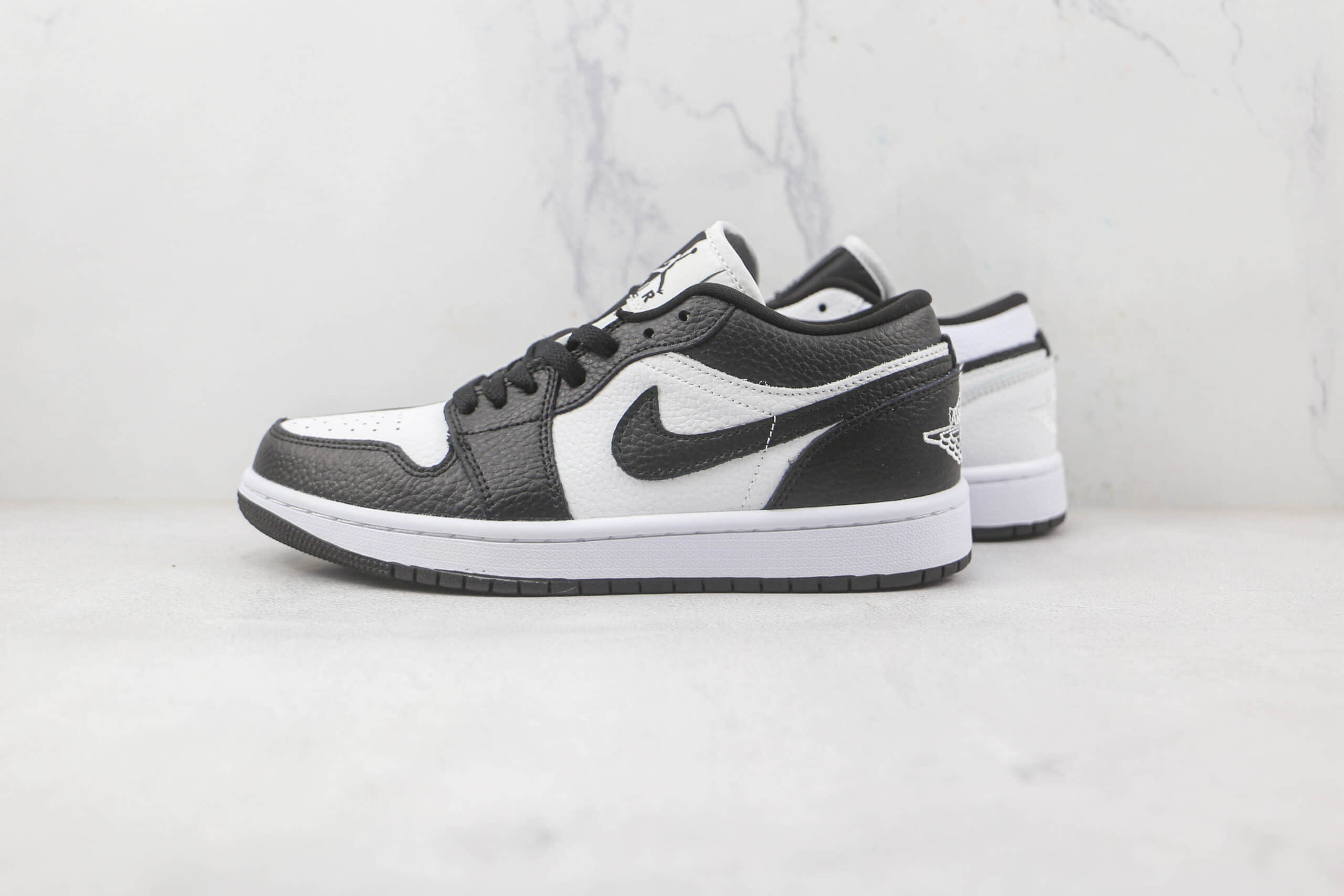 乔丹Air Jordan 1 Low Homage纯原版本低帮AJ1黑白阴阳熊猫板鞋原鞋开模一比一打造 货号:DR0502-101