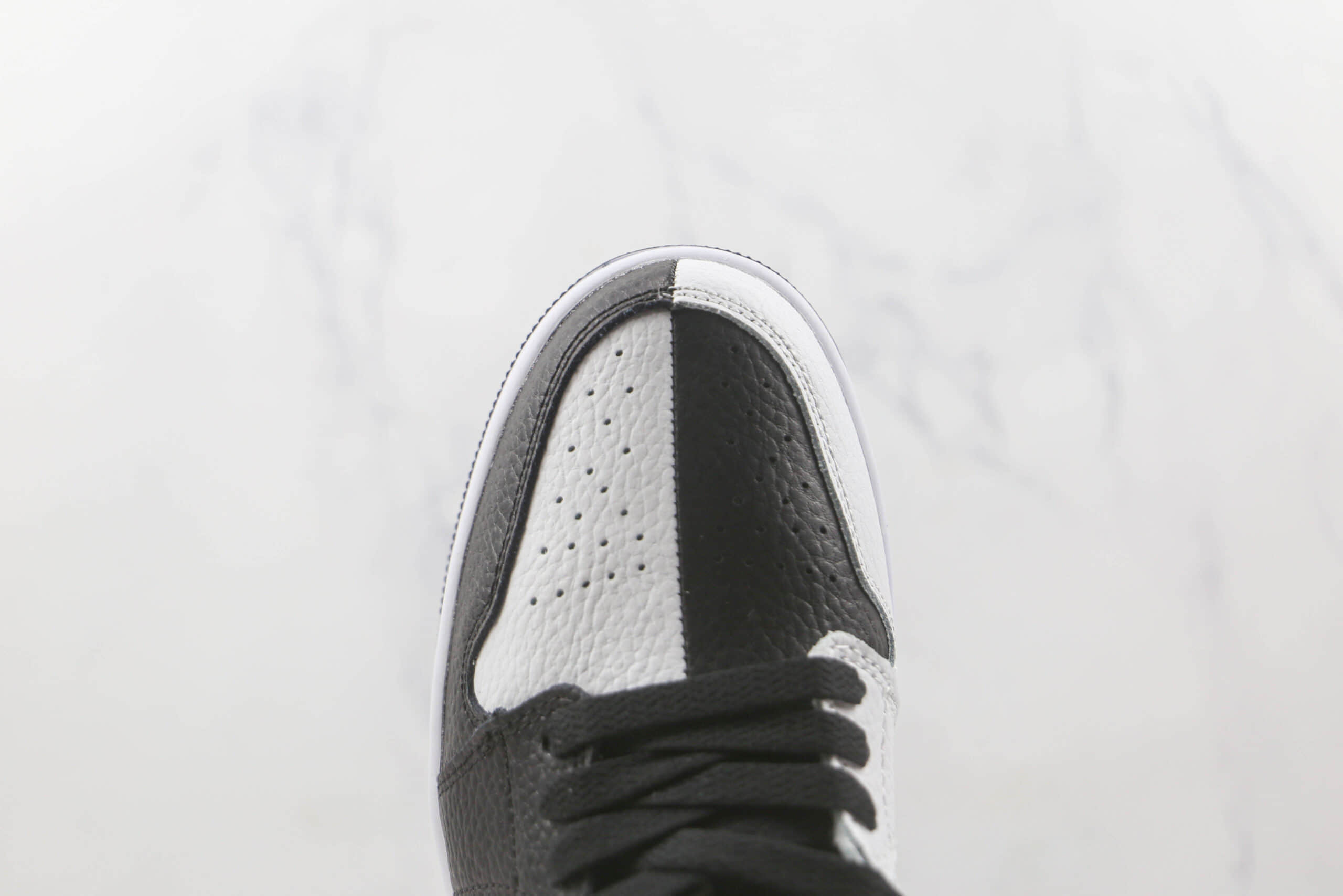 乔丹Air Jordan 1 Low Homage纯原版本低帮AJ1黑白阴阳熊猫板鞋原鞋开模一比一打造 货号:DR0502-101